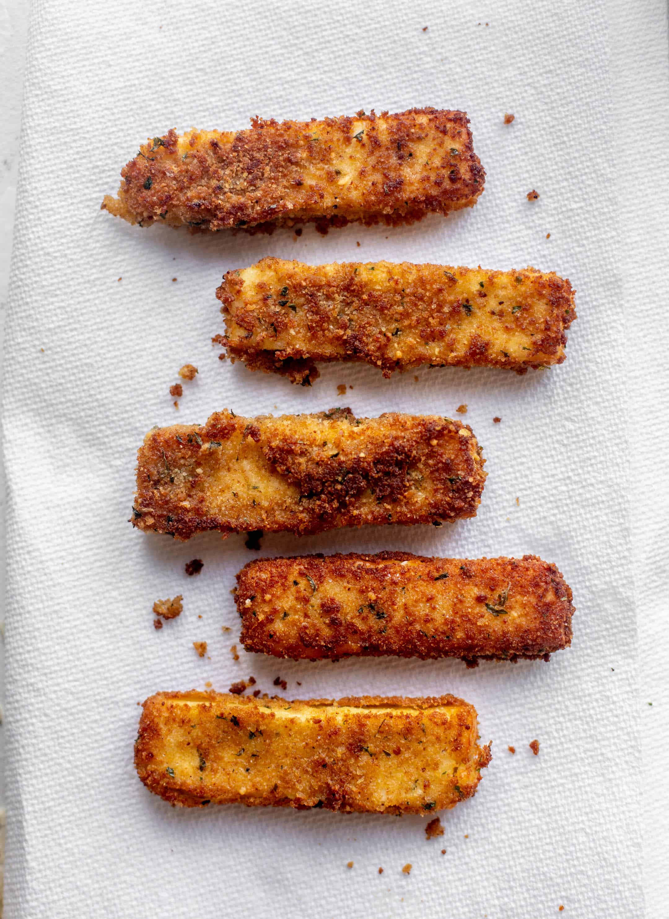 fried halloumi cheese sticks