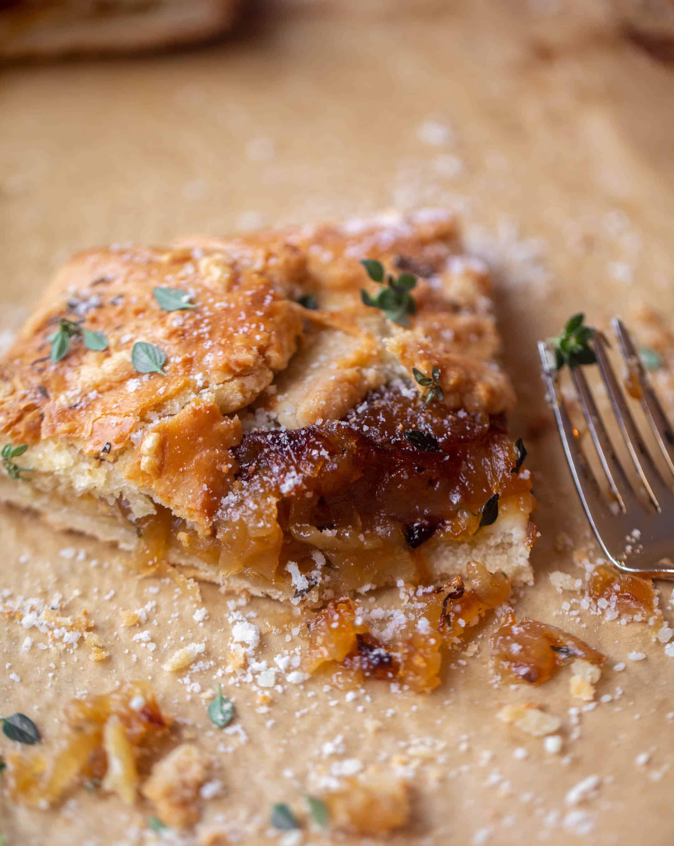 french onion galette