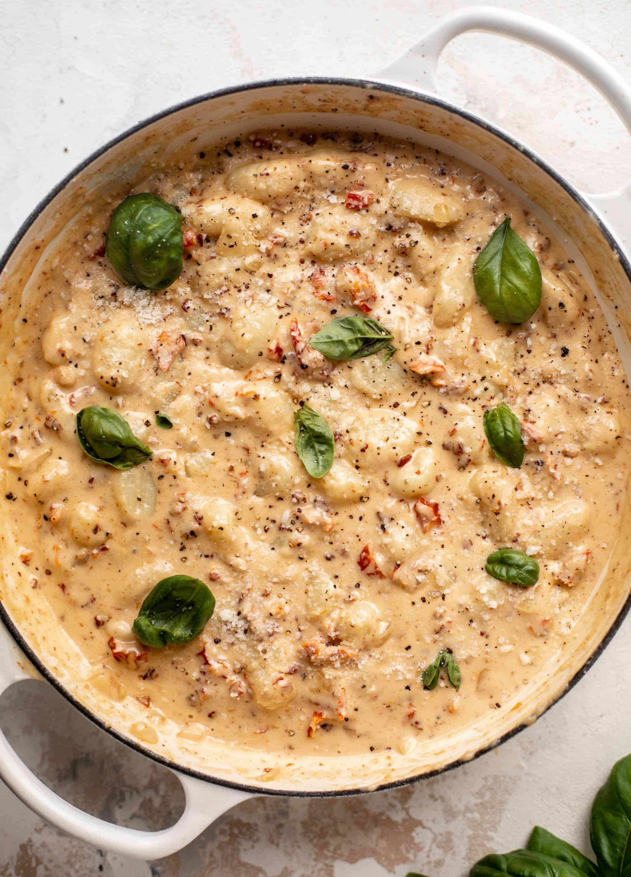 creamy pancetta gnocchi