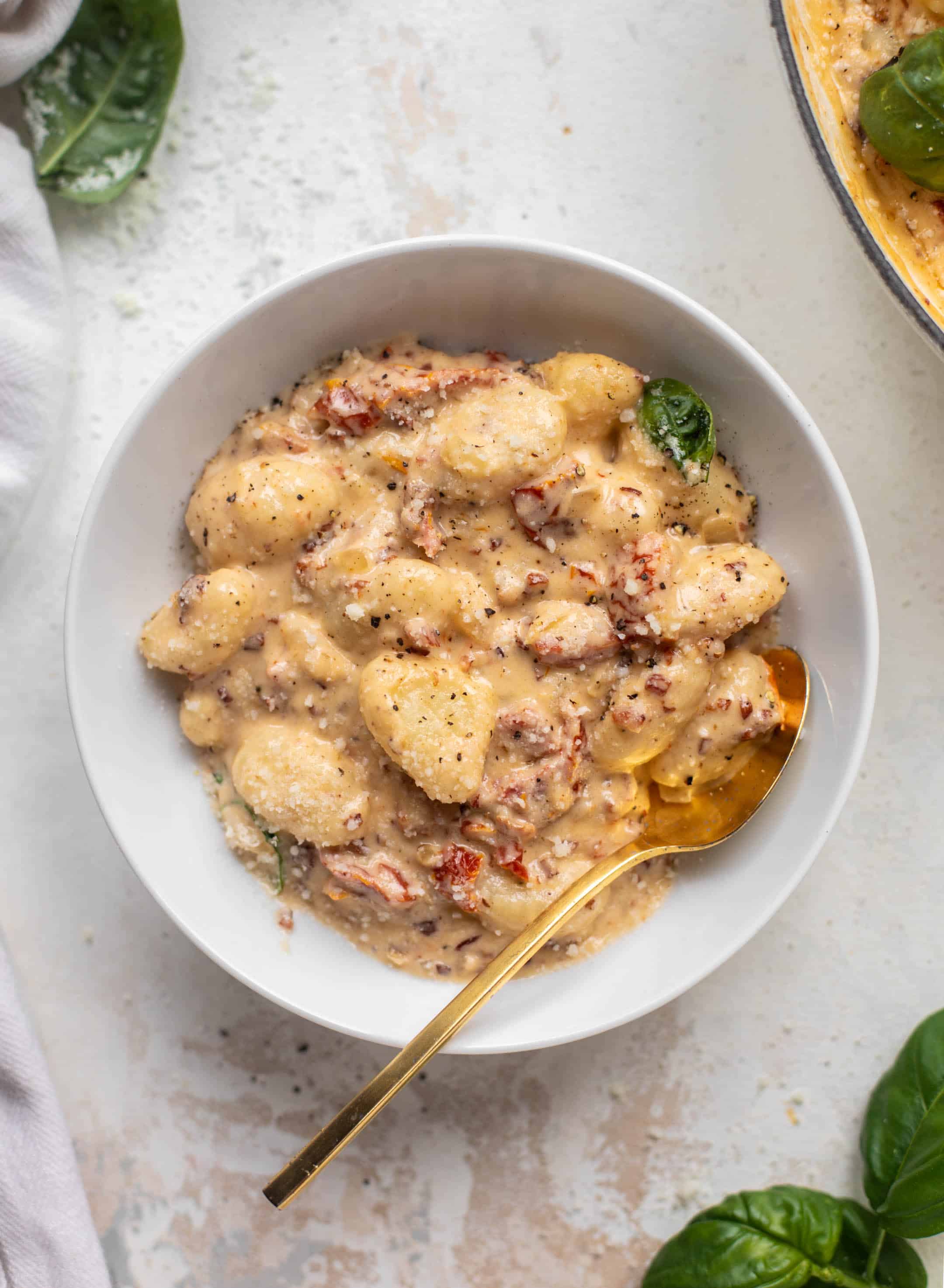 creamy pancetta gnocchi