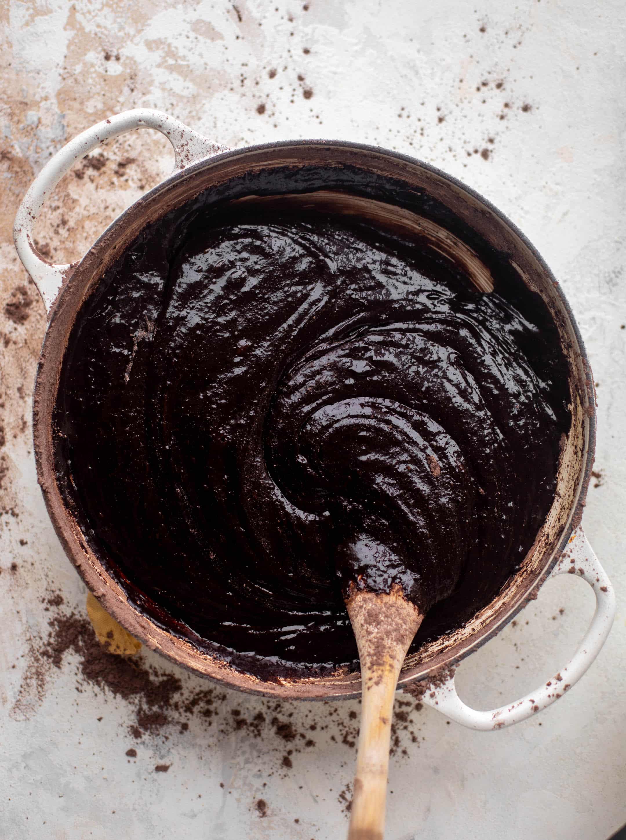 skillet brownie batter