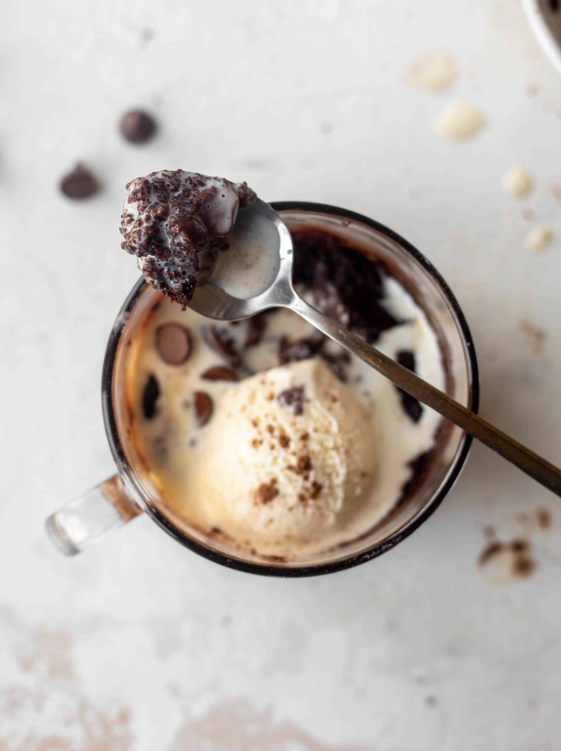 bailey's irish cream mug brownie