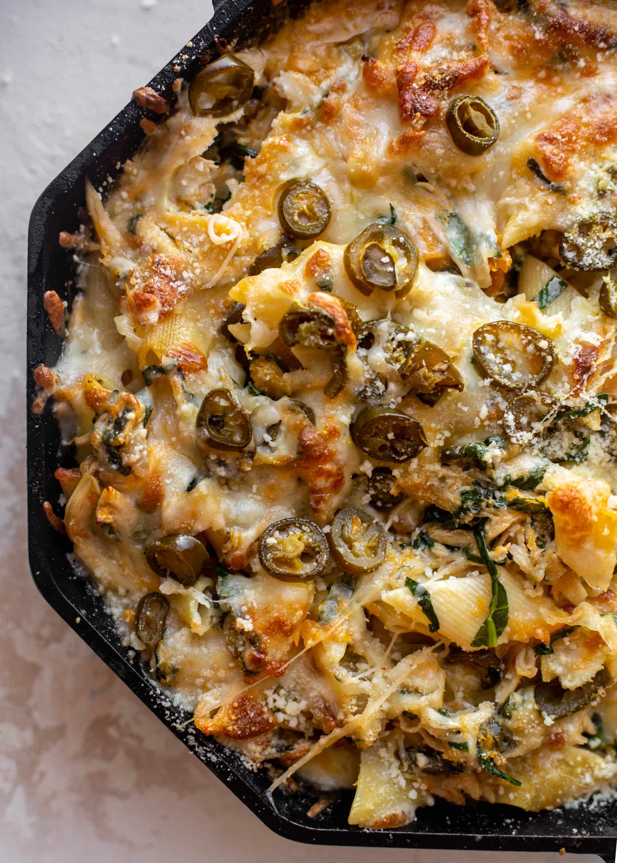 spicy butternut pasta with chicken