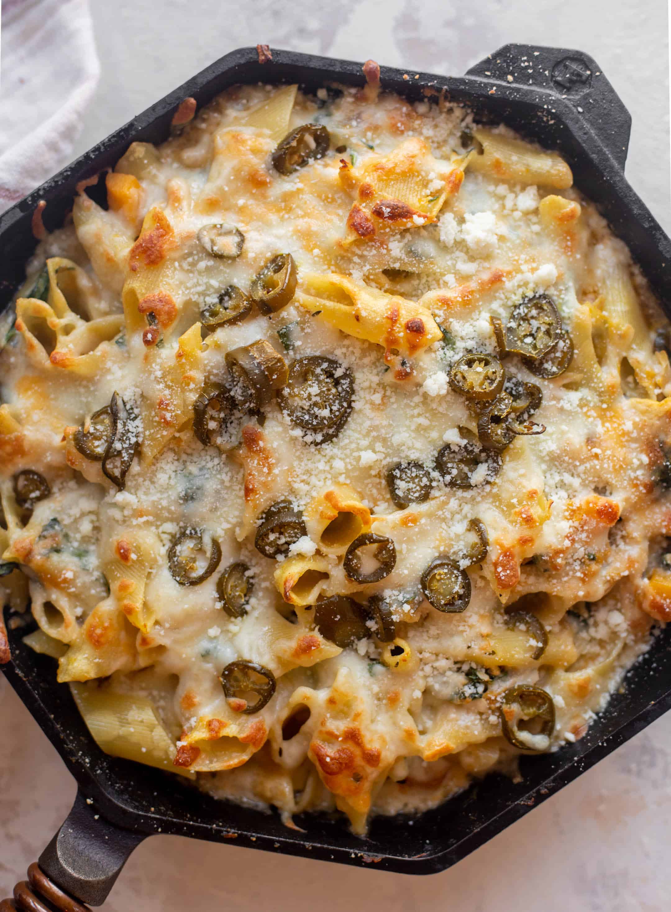 spicy butternut pasta with chicken