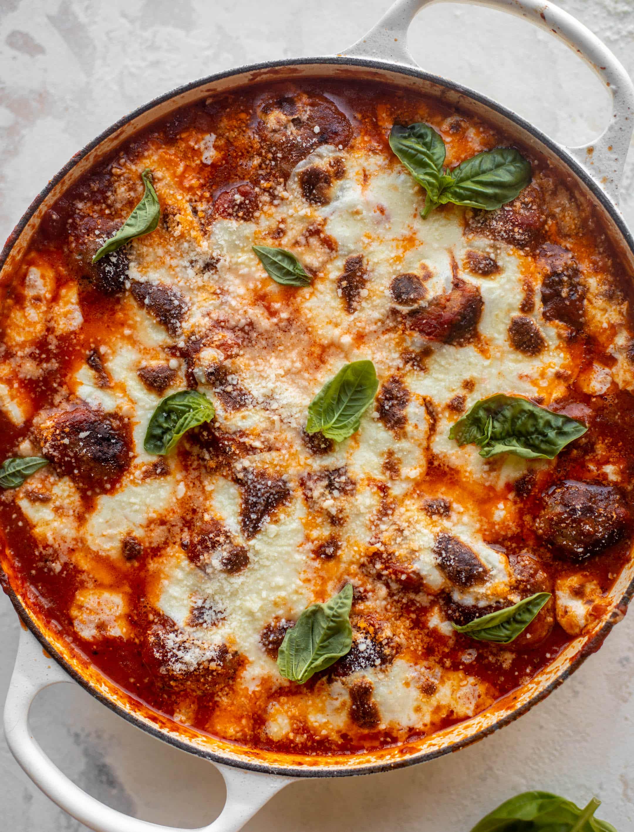 cheesy basil turkey meatballs