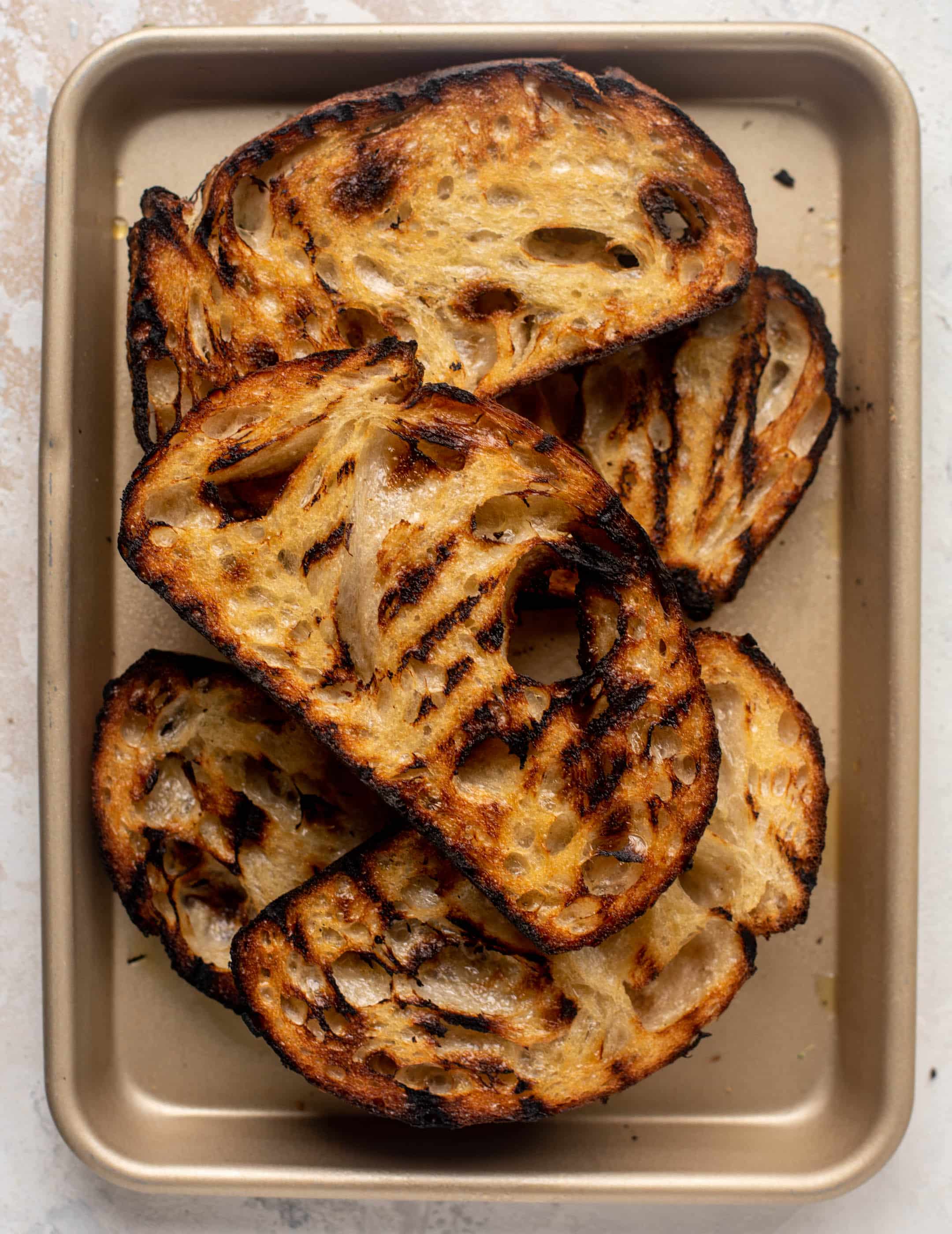 grilled sourdough