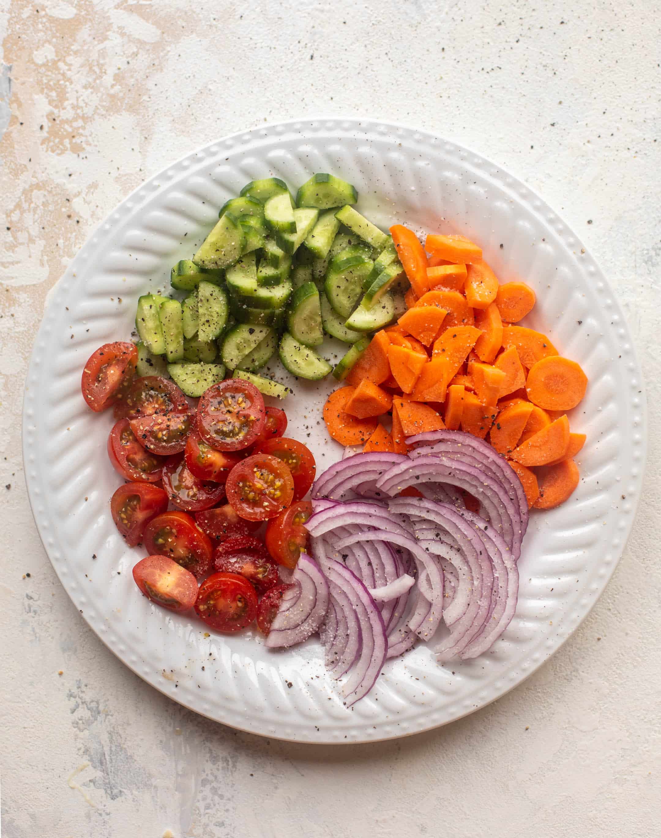 vegetables for salad