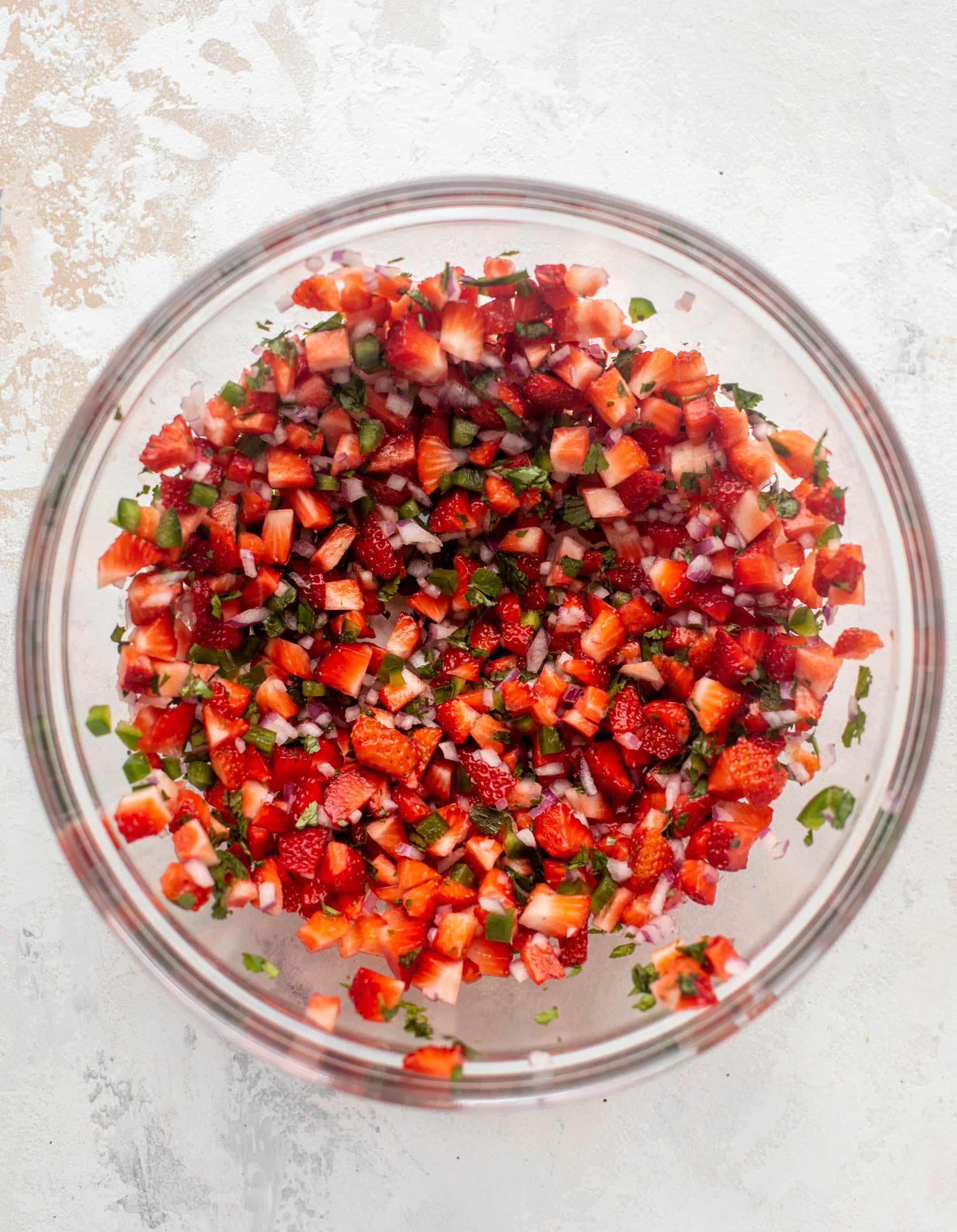 spicy strawberry salsa
