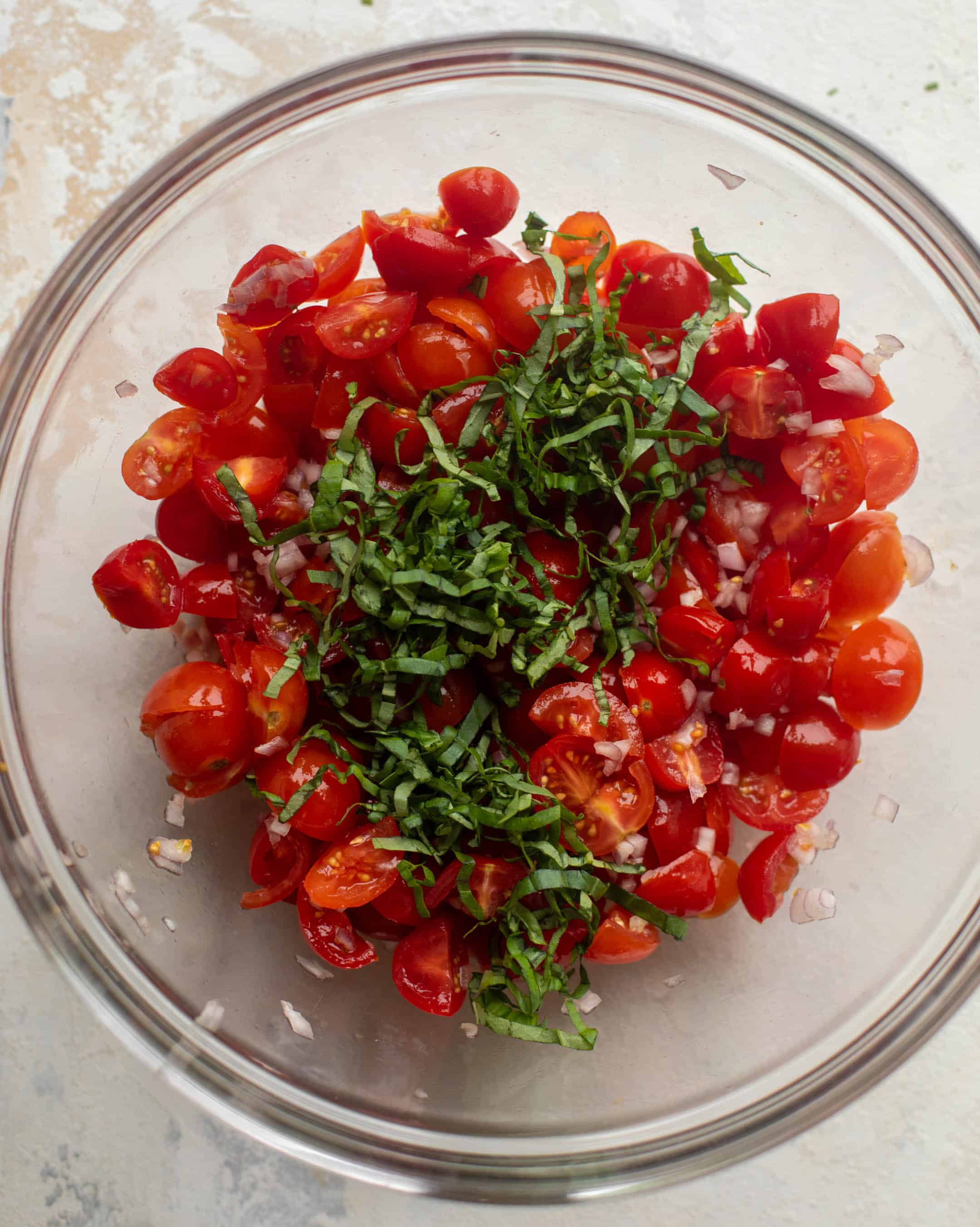 tomatoes and basil