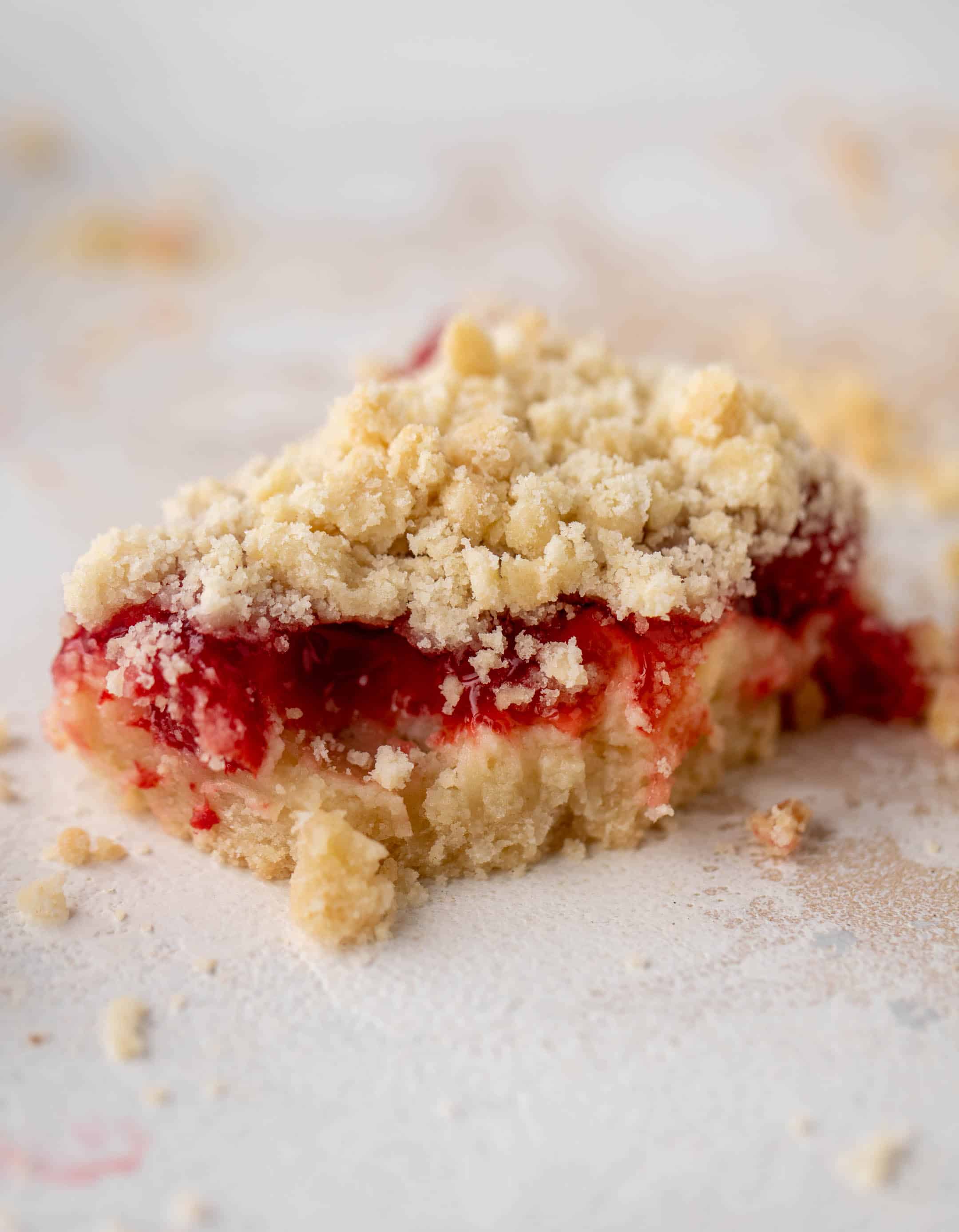 cherry cheesecake cobbler bars