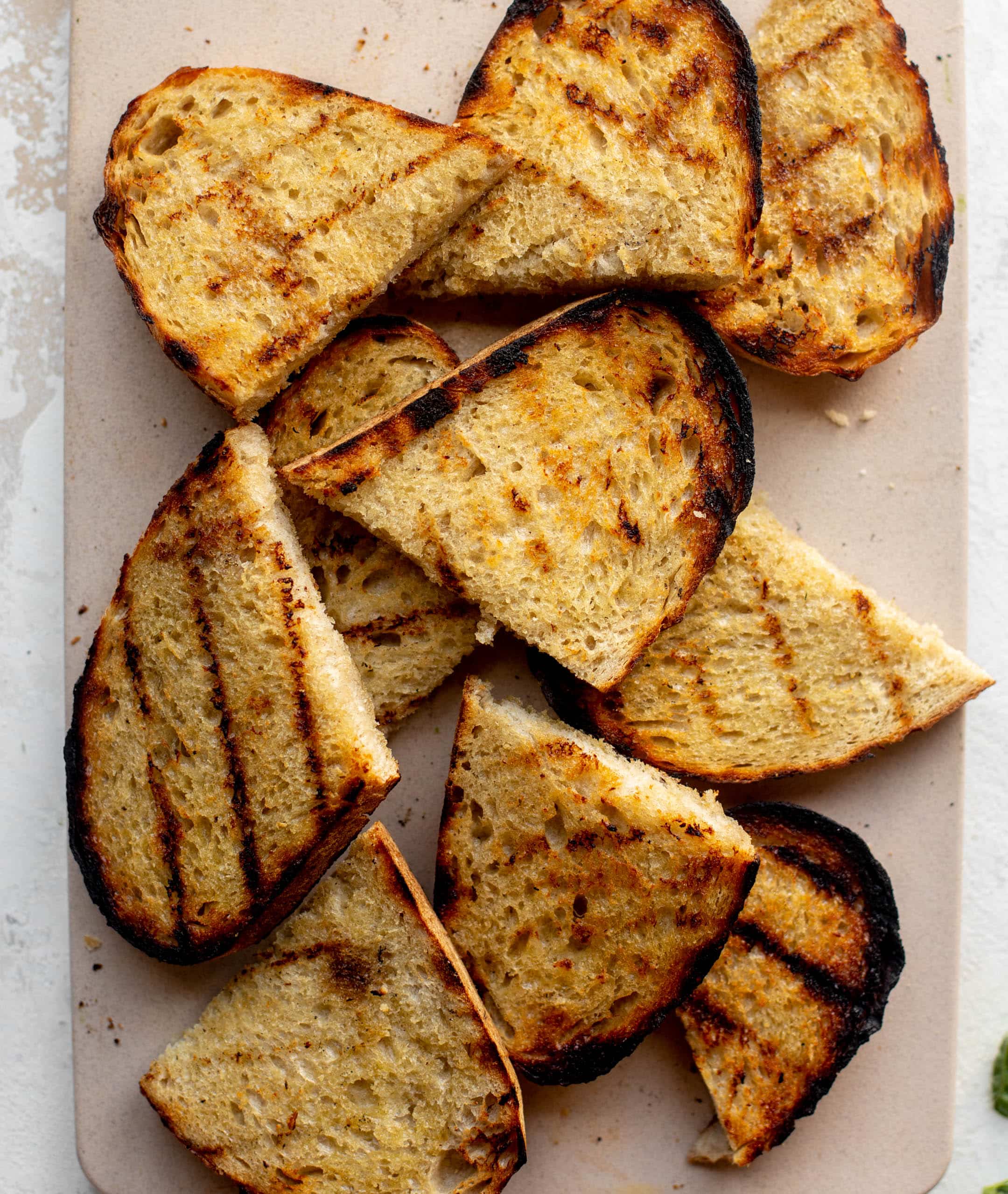 grilled sourdough