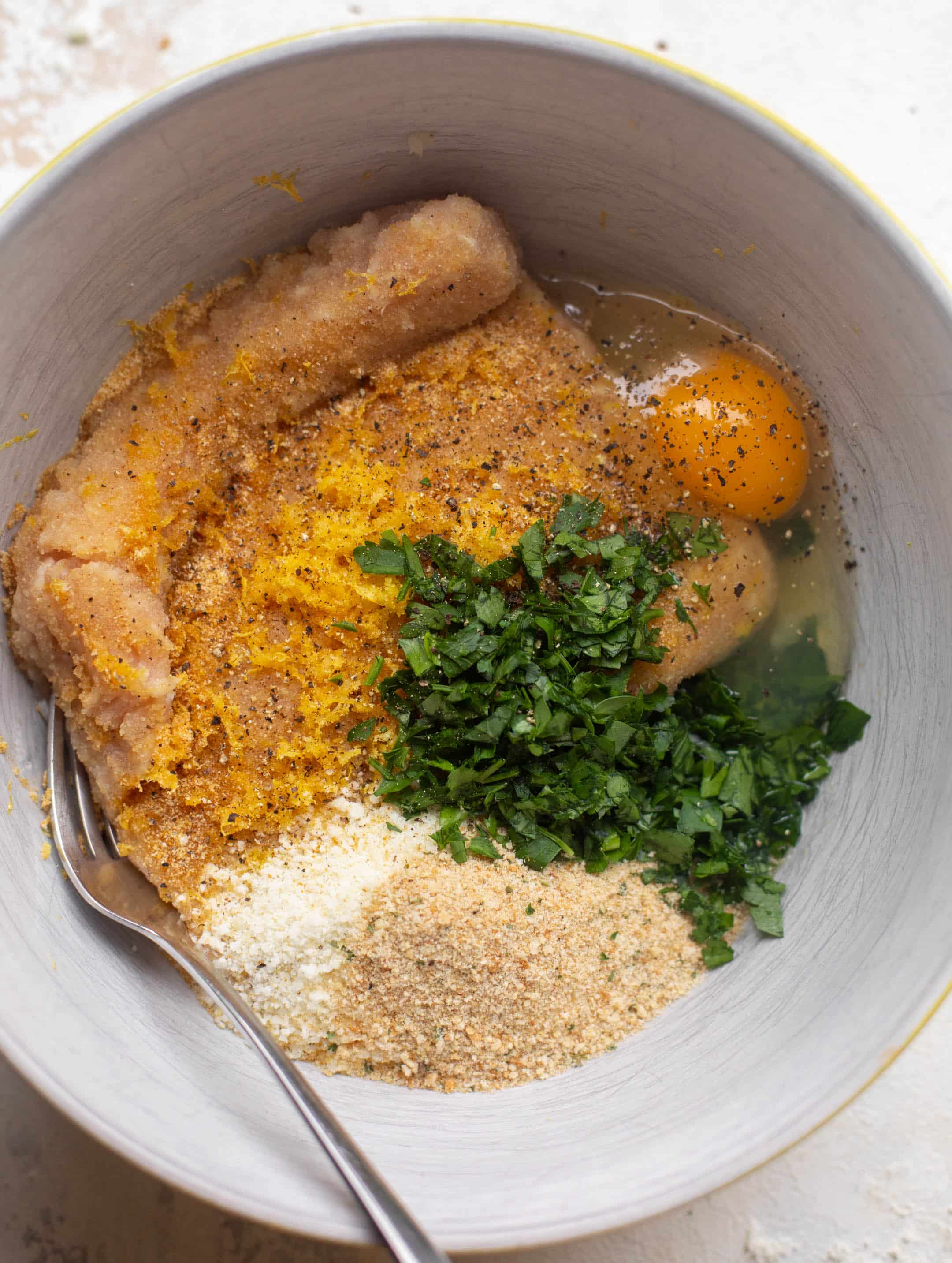 lemon herb chicken meatballs