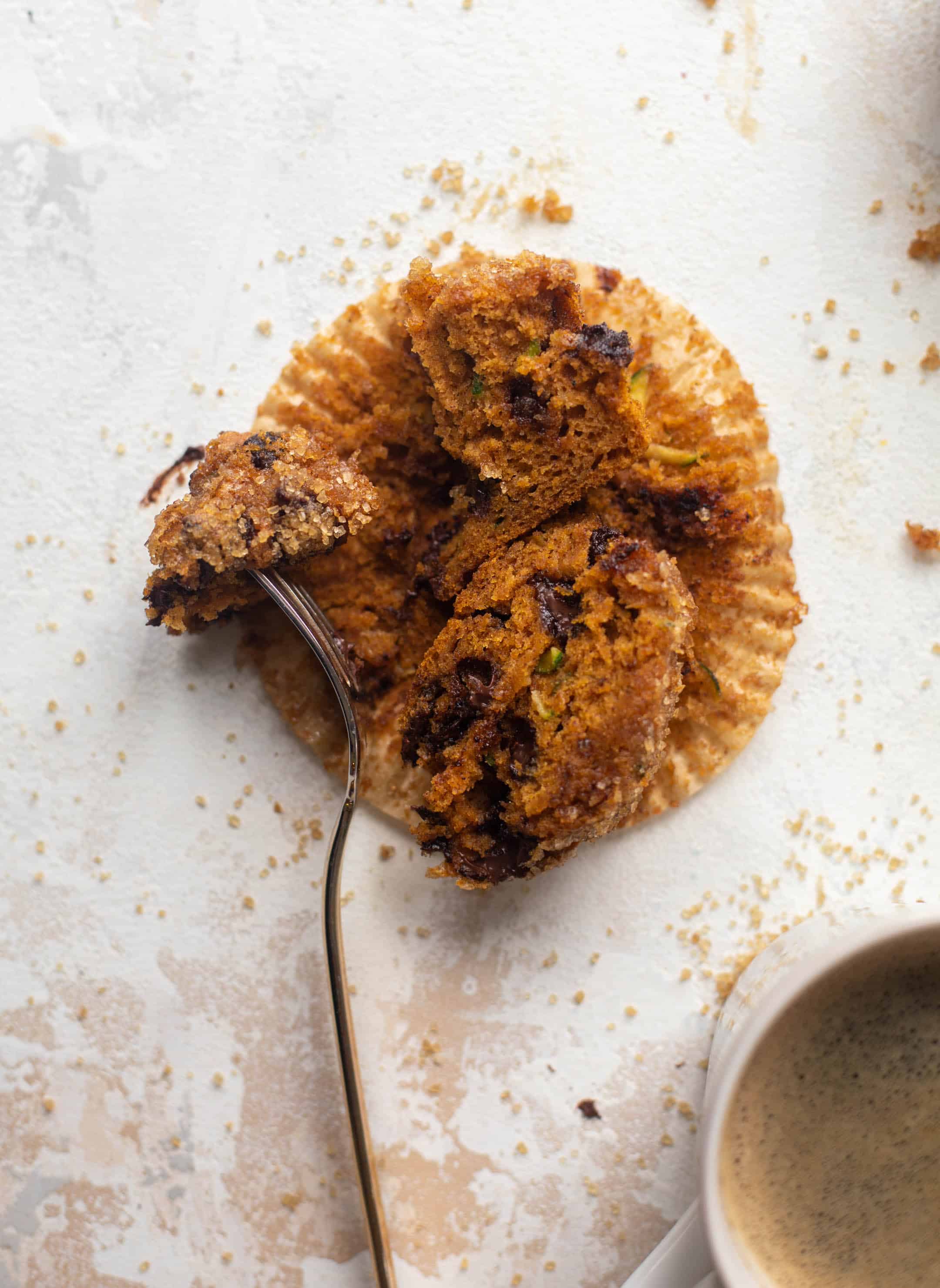 pumpkin zucchini muffins