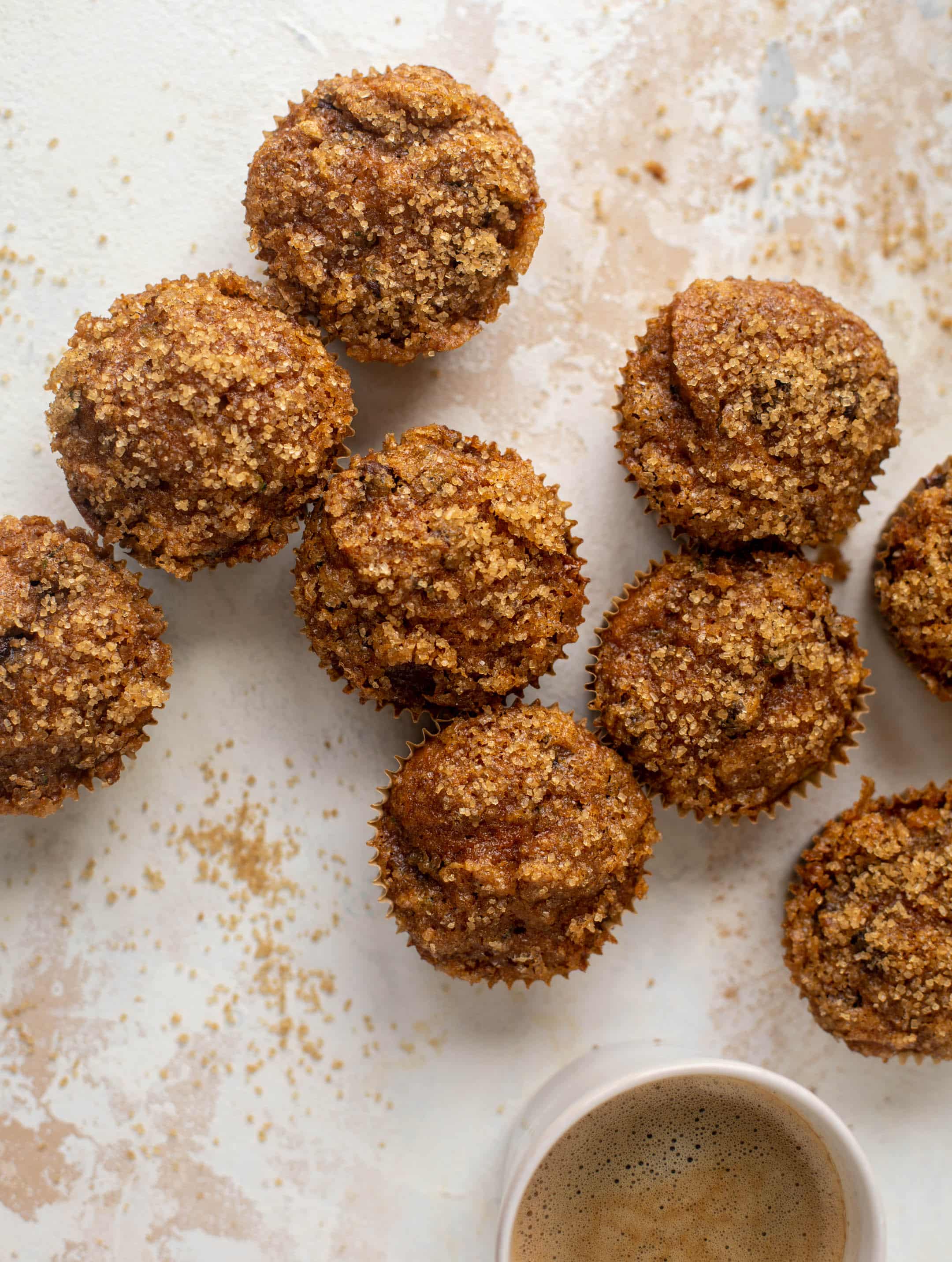 pumpkin zucchini muffins
