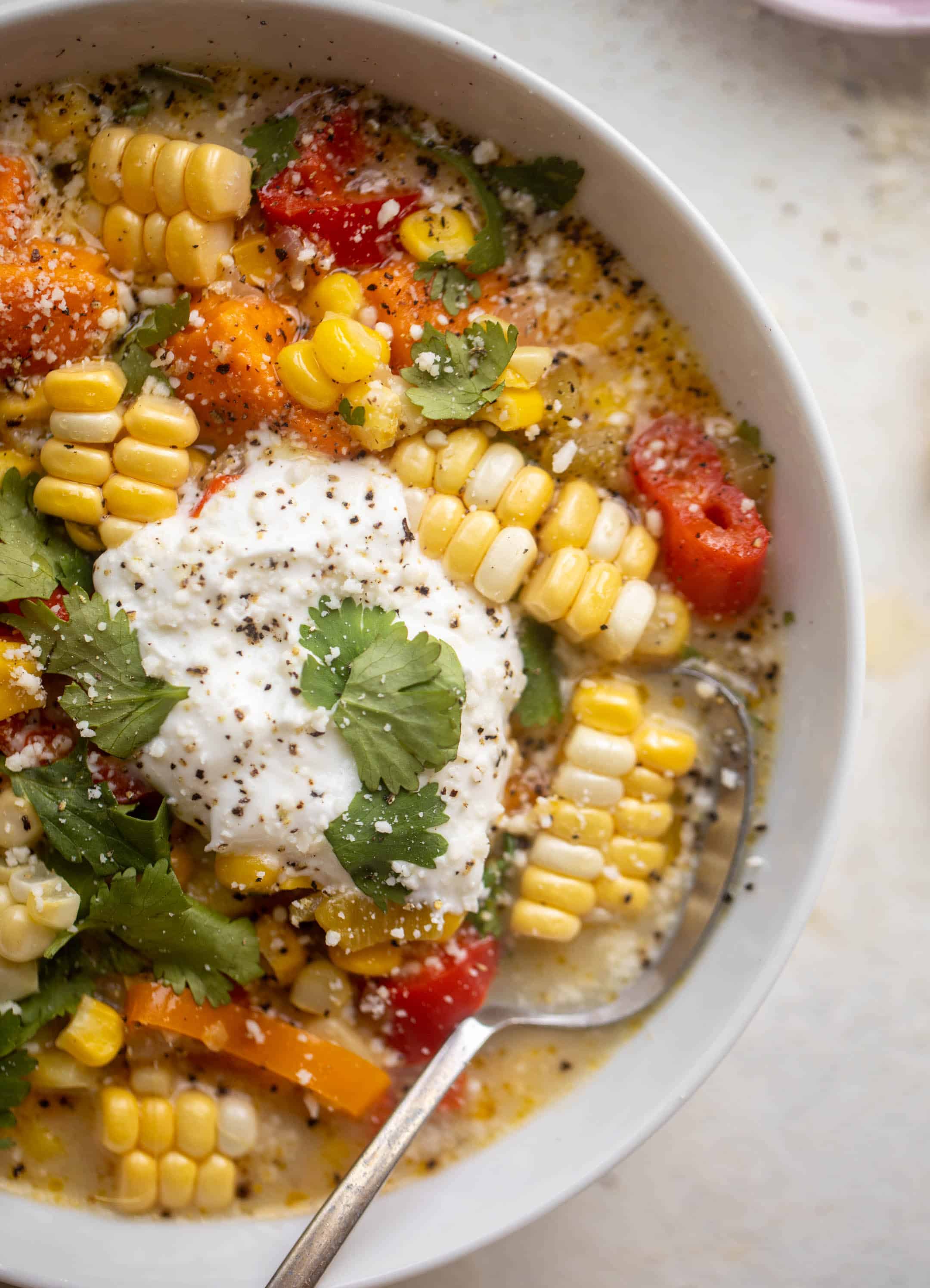 sweet potato corn chowder