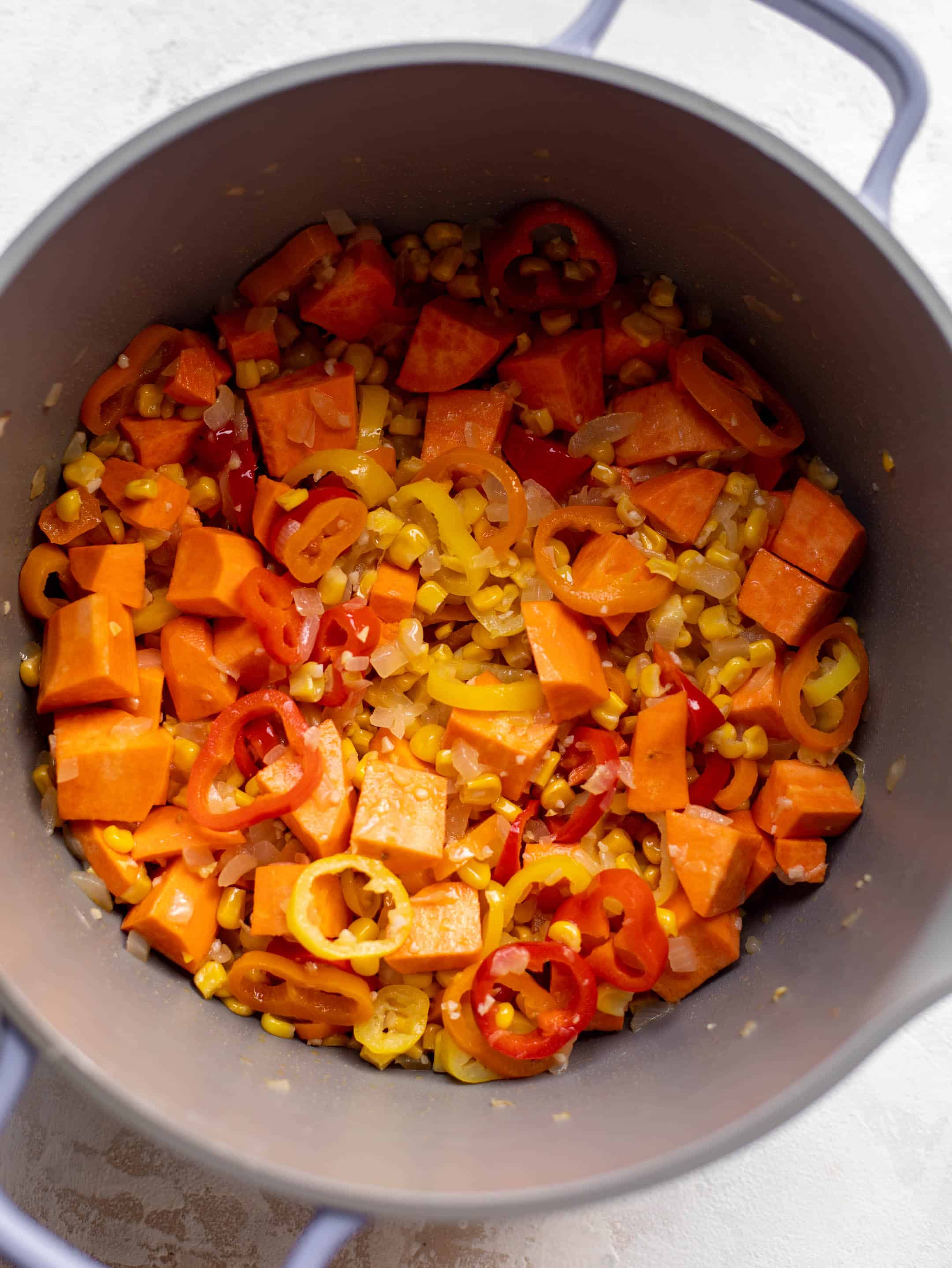 sweet potato corn chowder