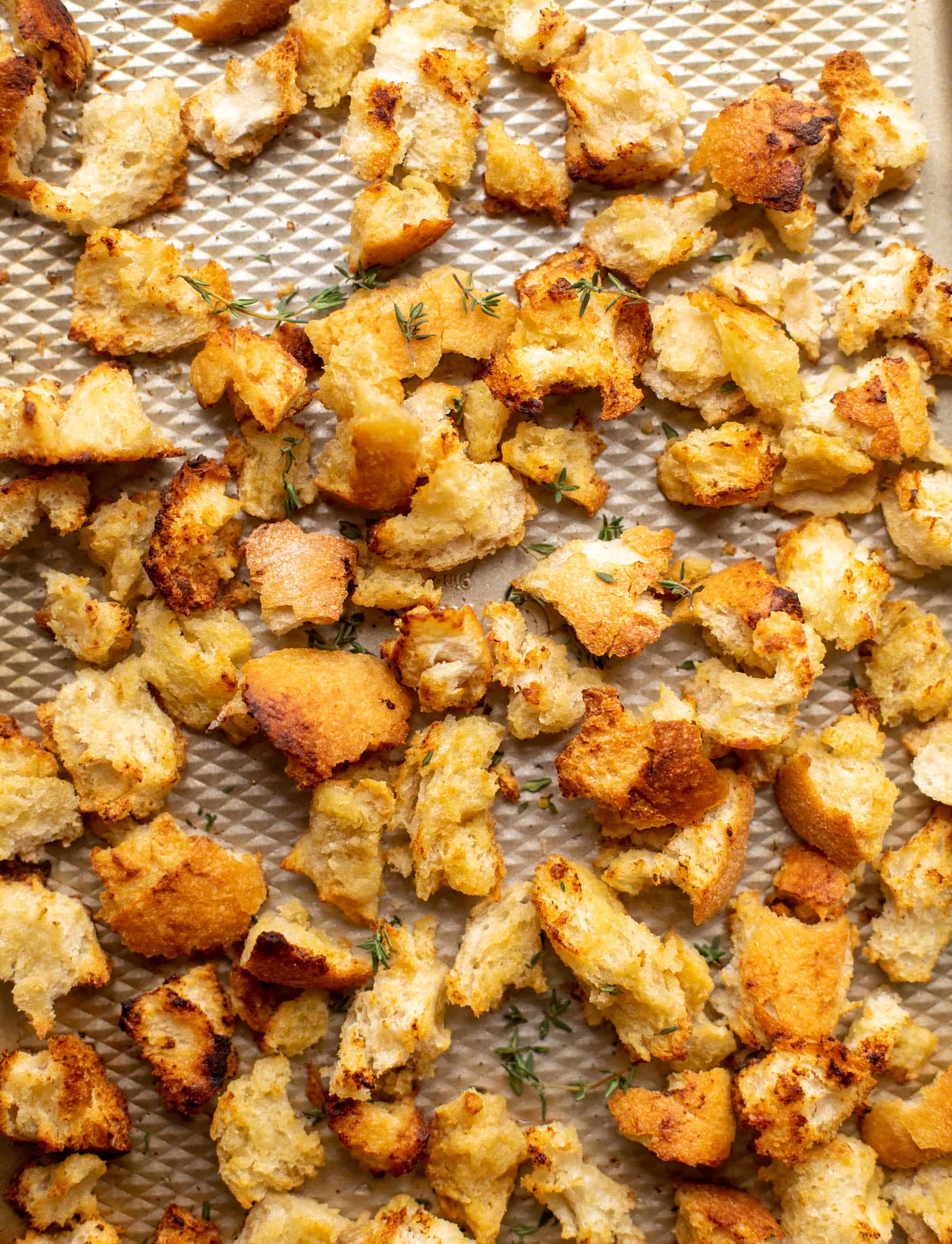 mustard croutons
