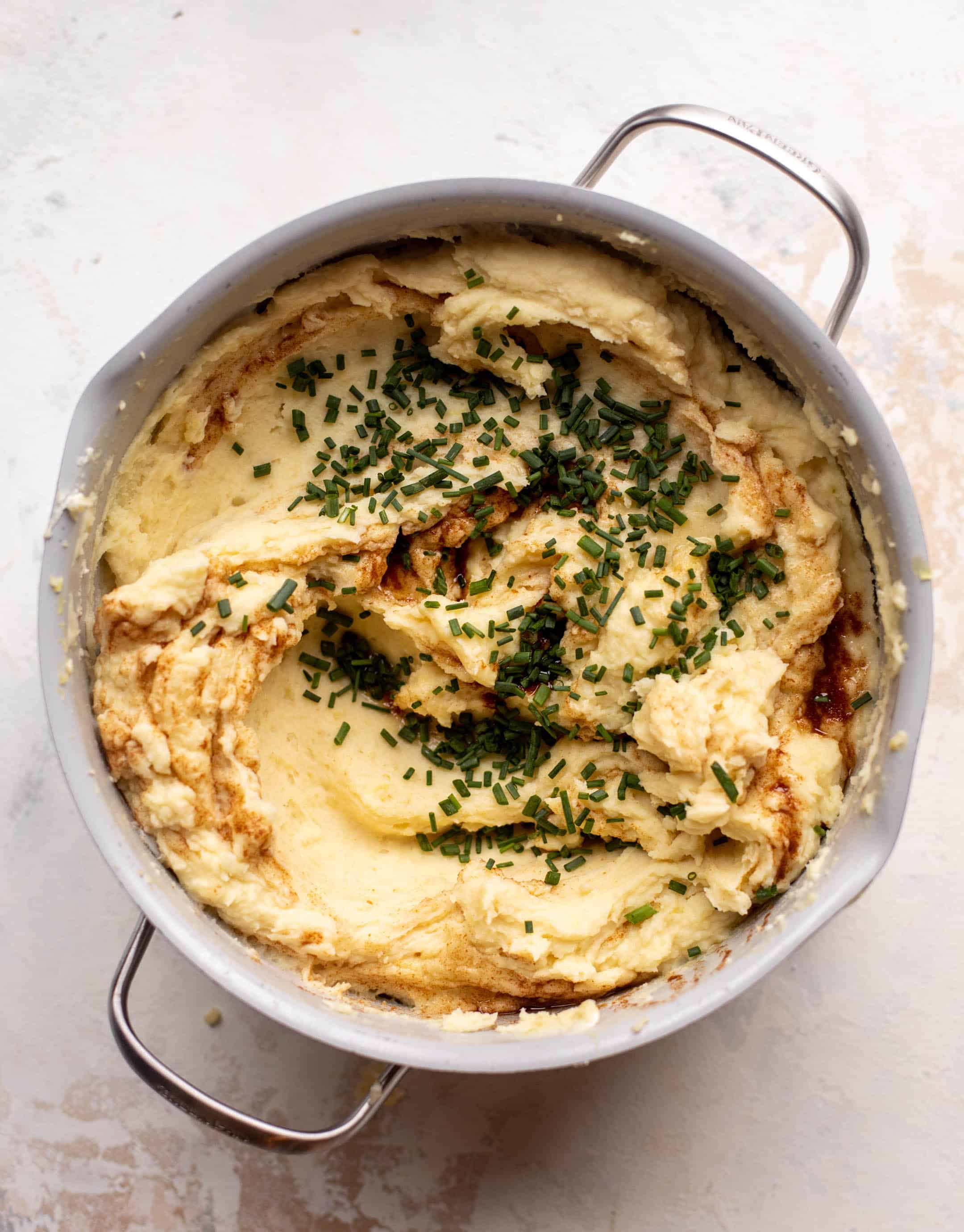 brown butter and herb mashed potato bake