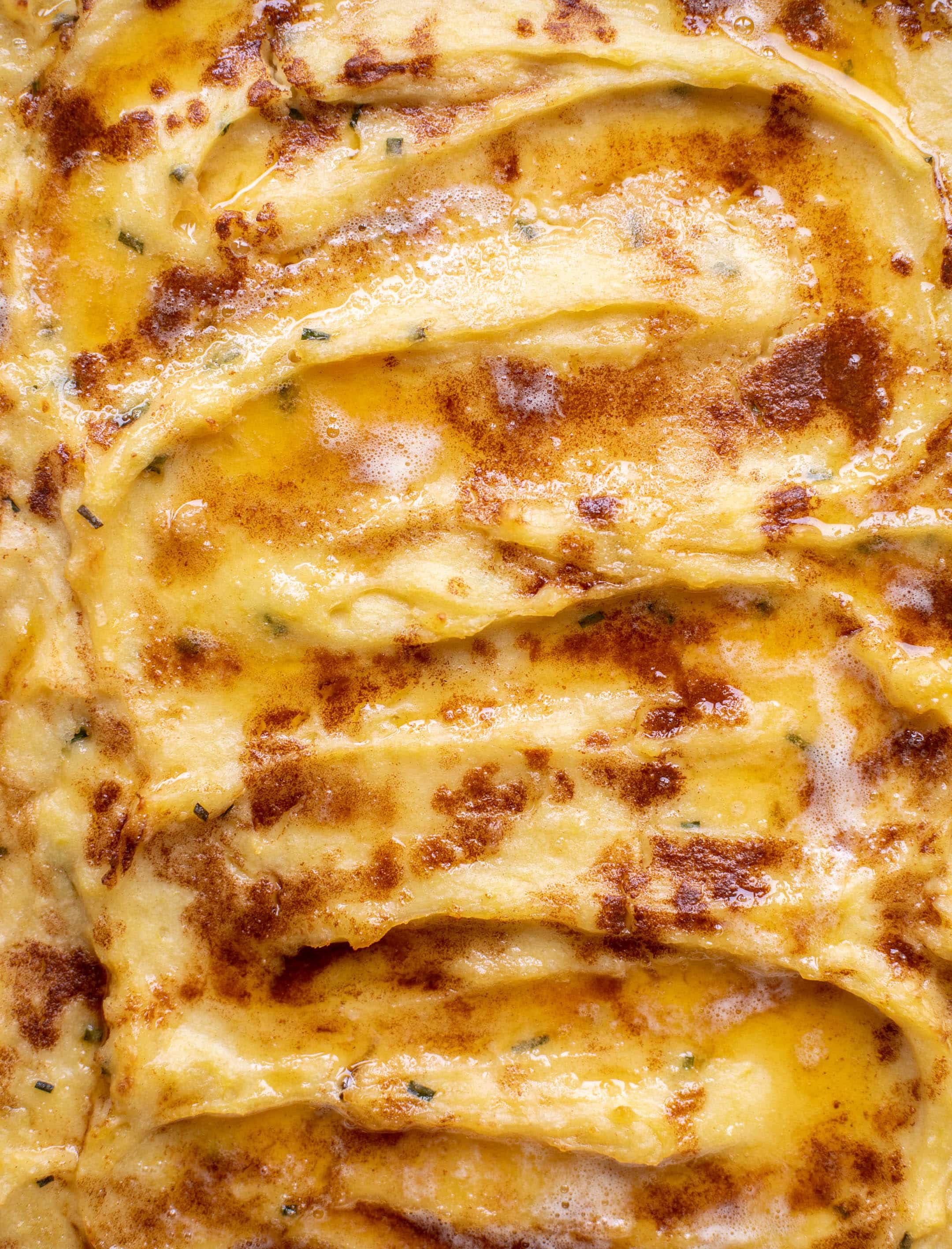 brown butter and herb mashed potato bake