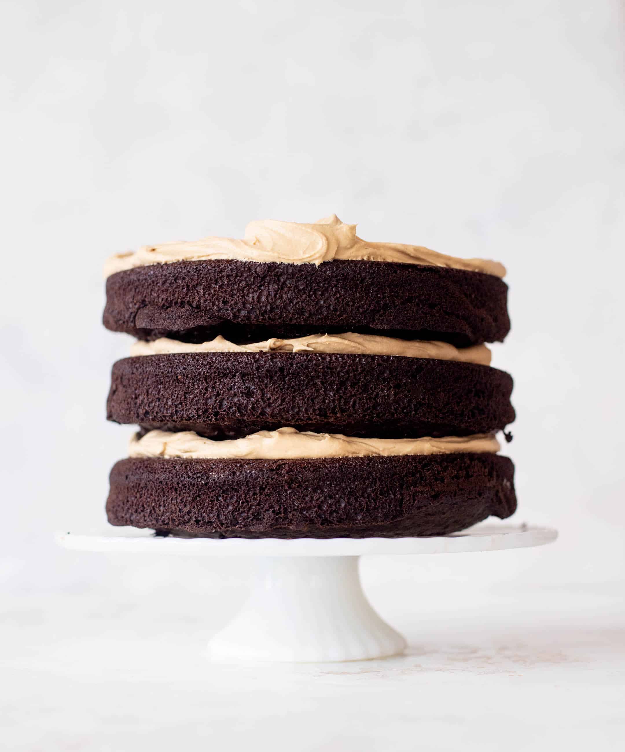 white chocolate mocha cake