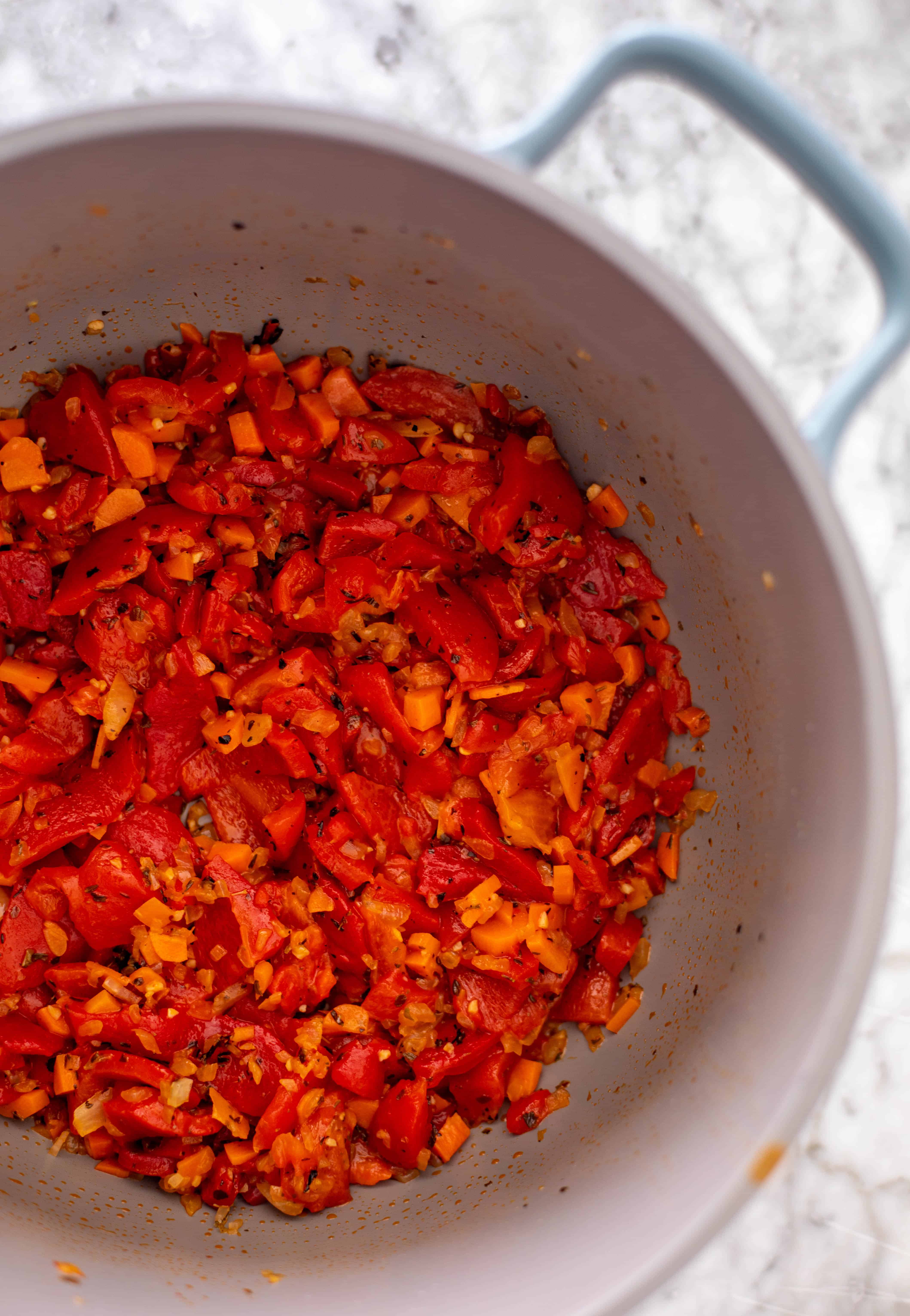 roasted red pepper soup