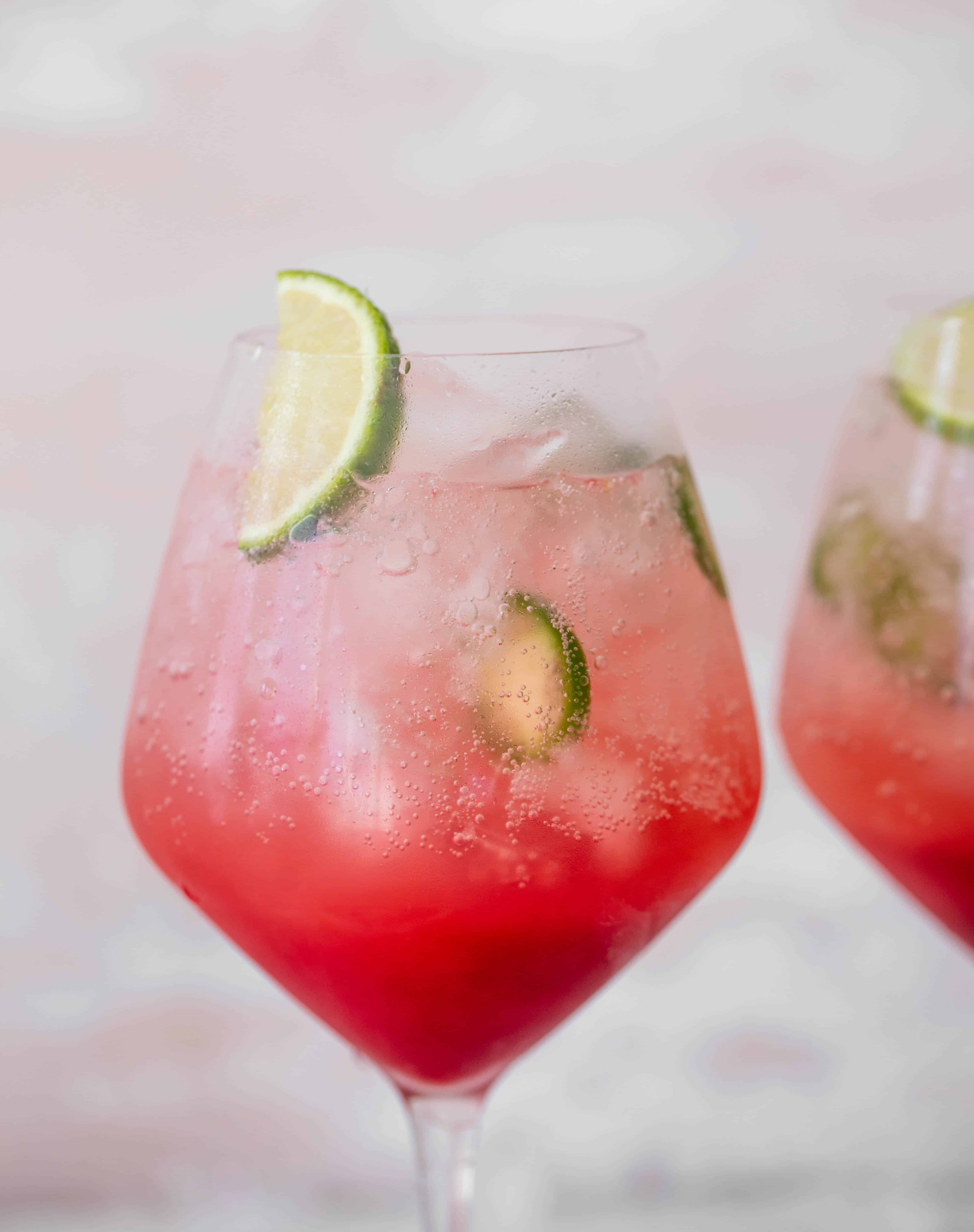 jalapeño blood orange spritzer