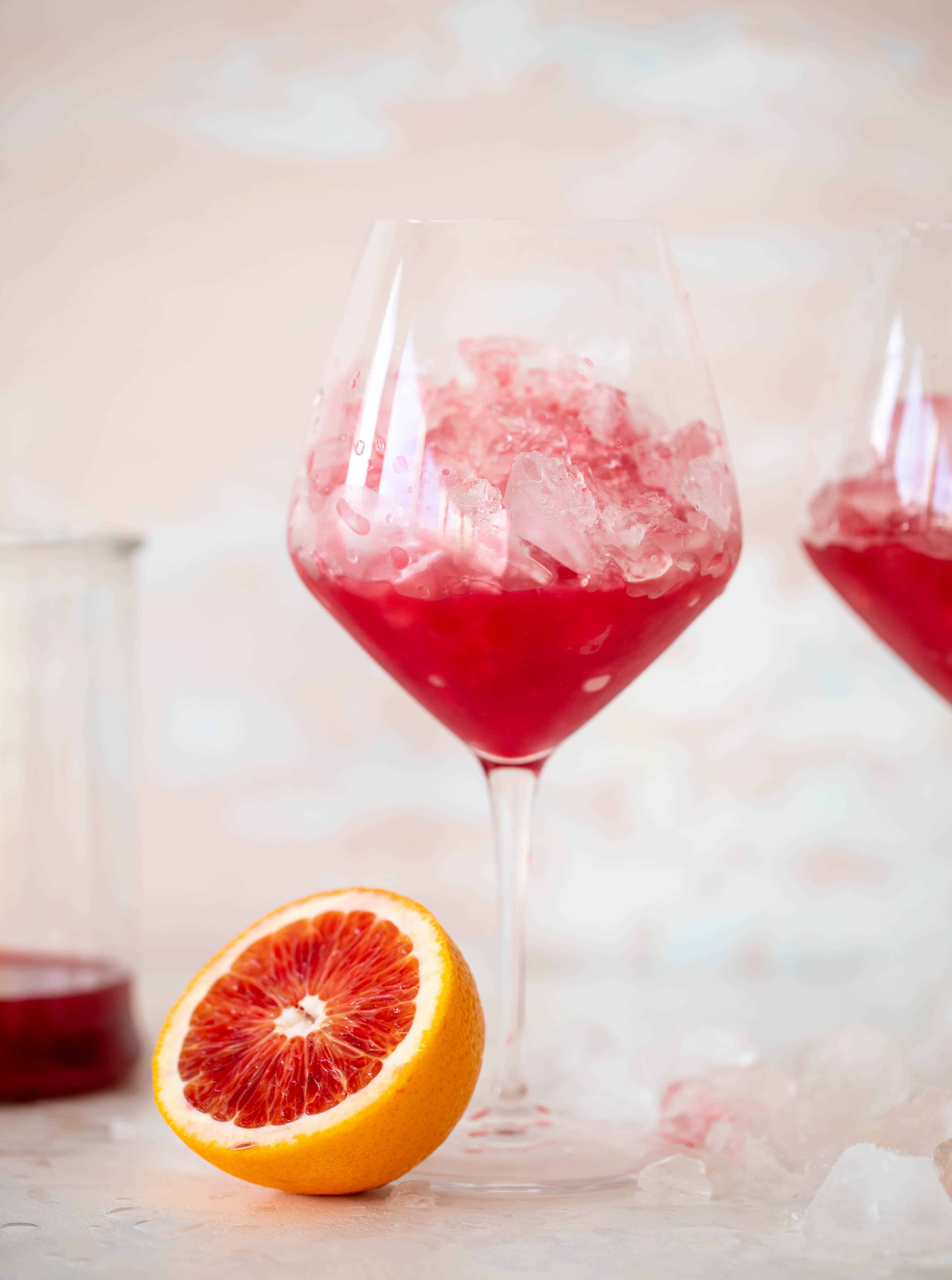 jalapeño blood orange spritzer