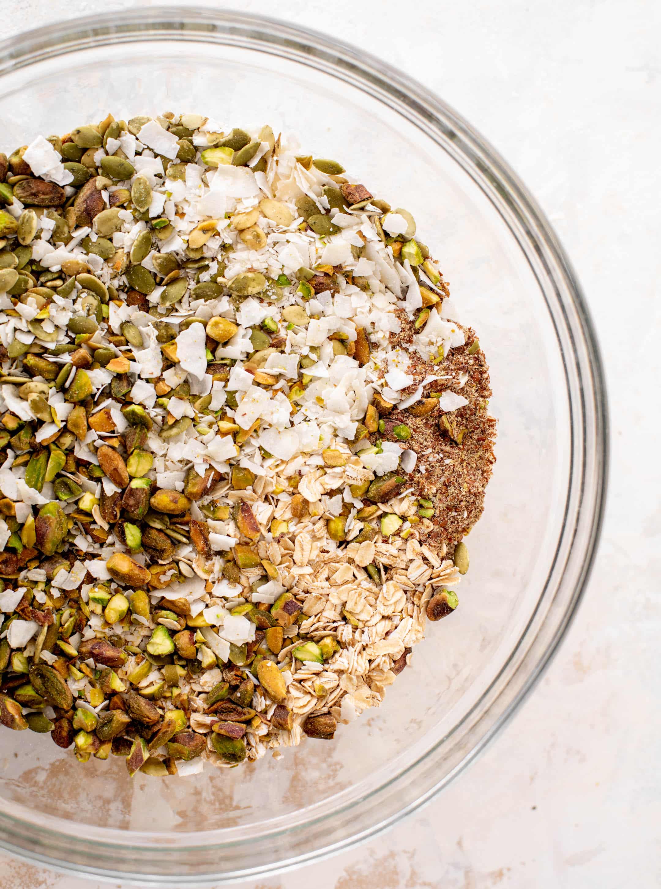 brown butter pistachio cookie granola