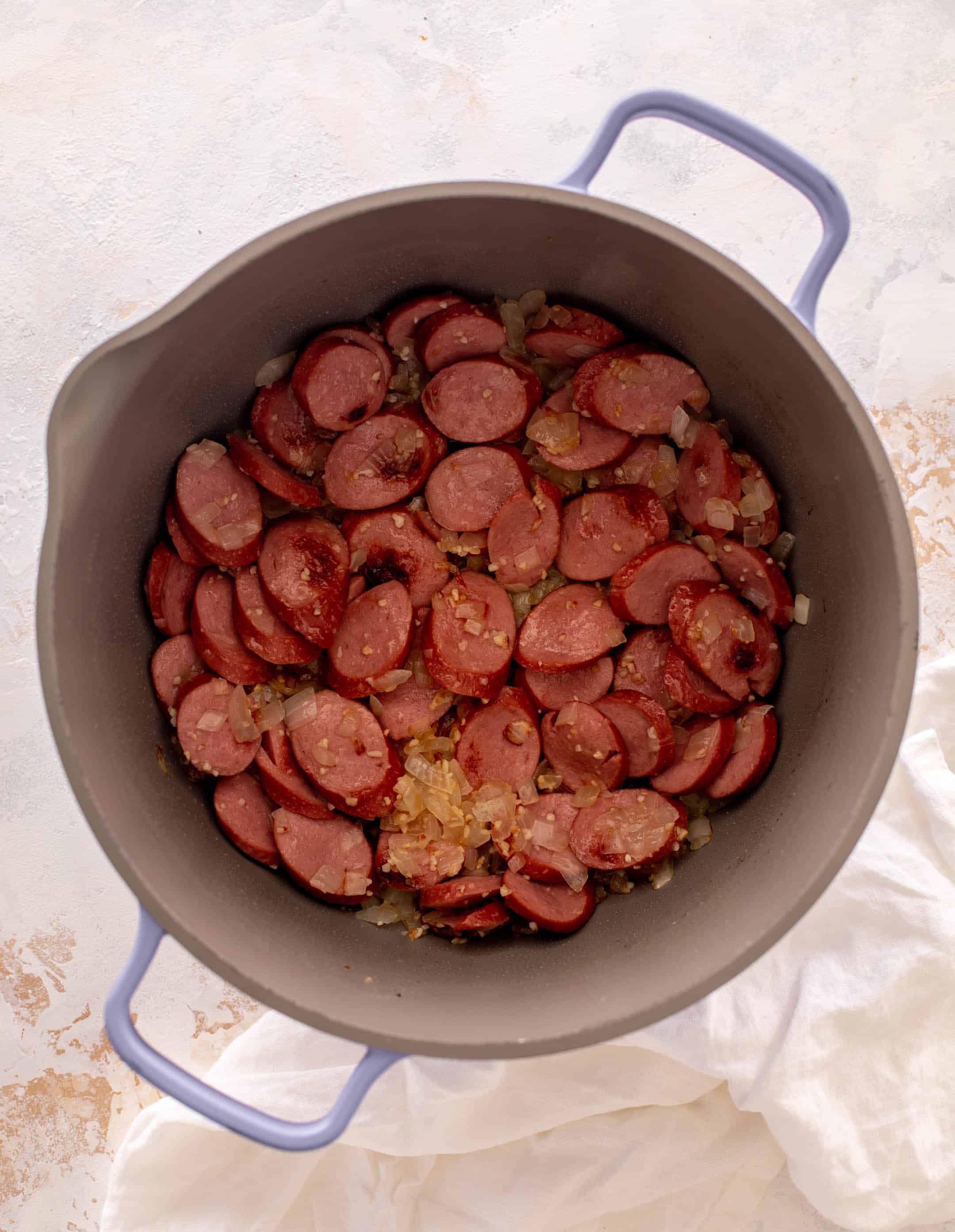 smoked sausage potato soup