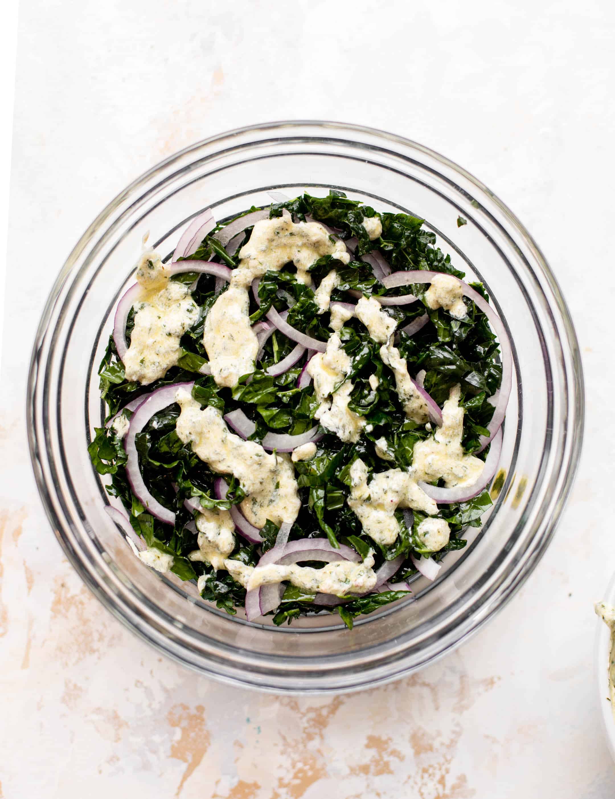 chimichurri kale steak salad