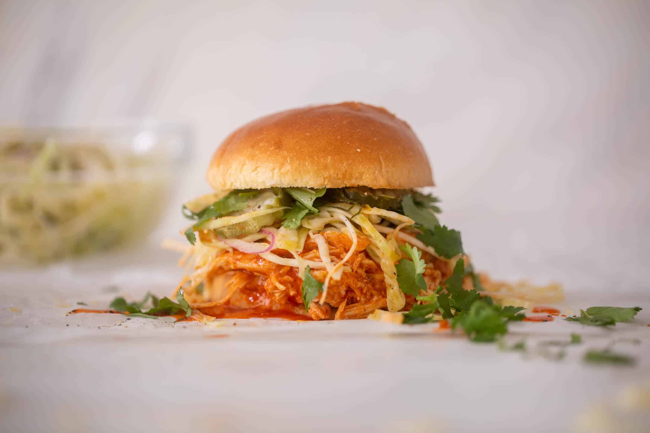 weeknight buffalo chicken sandwiches