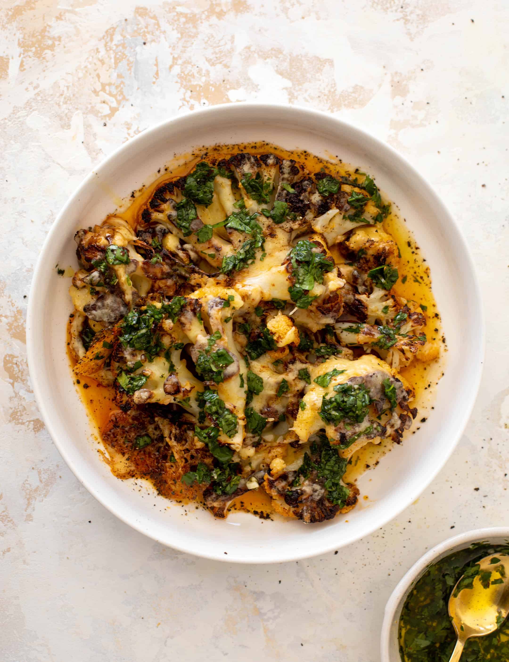 irish cheddar roasted cauliflower