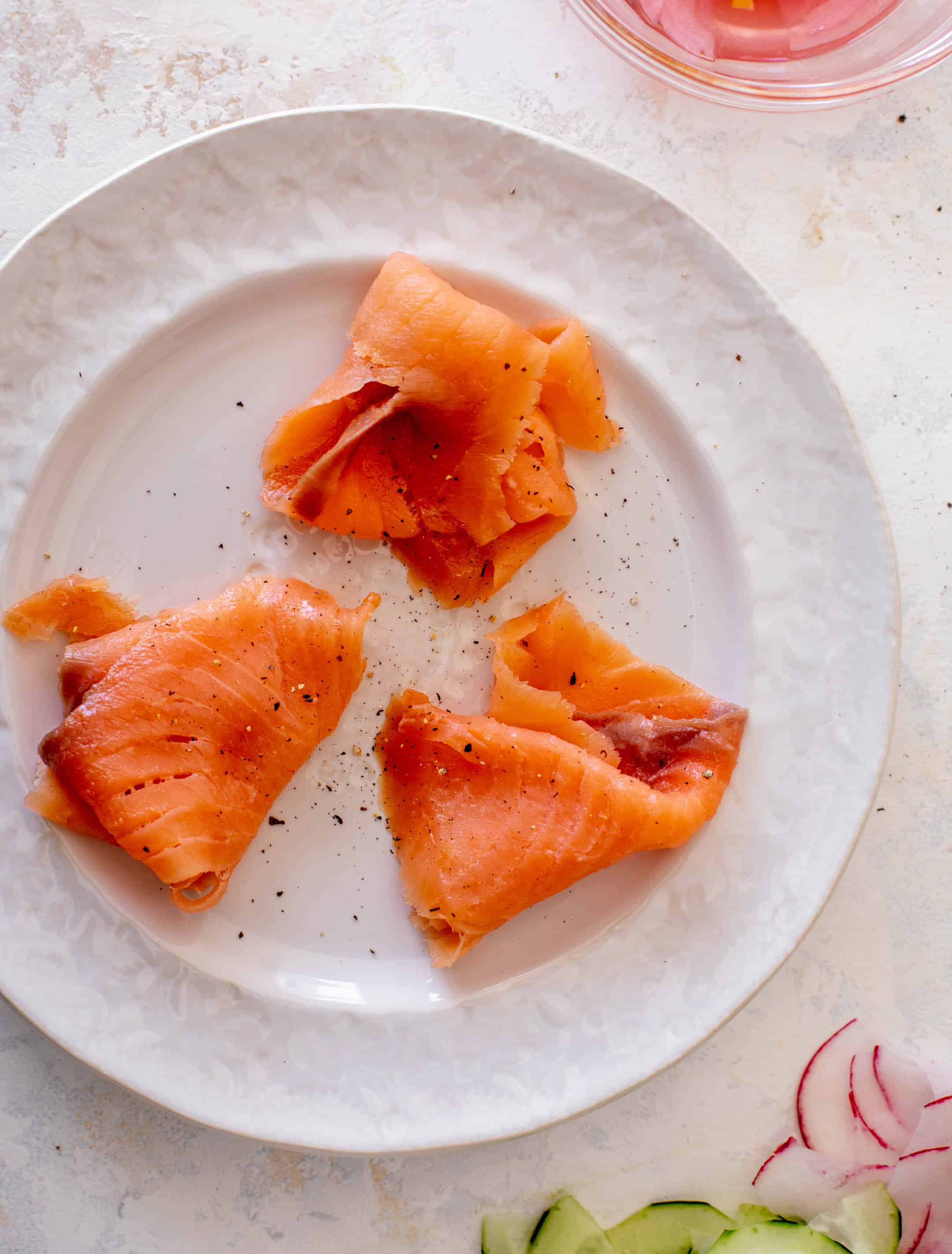 smoked salmon farro salad