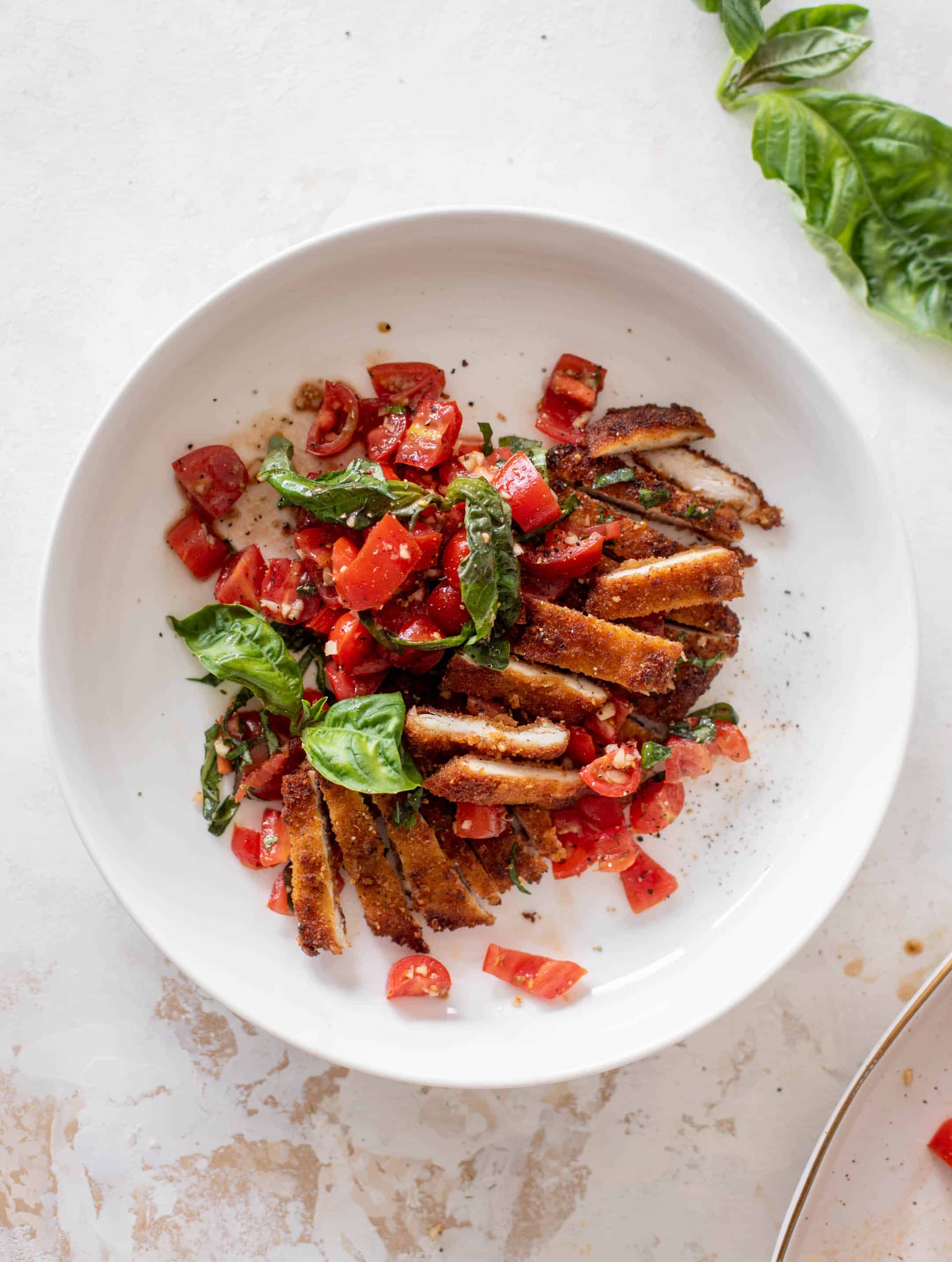 crispy bruschetta chicken
