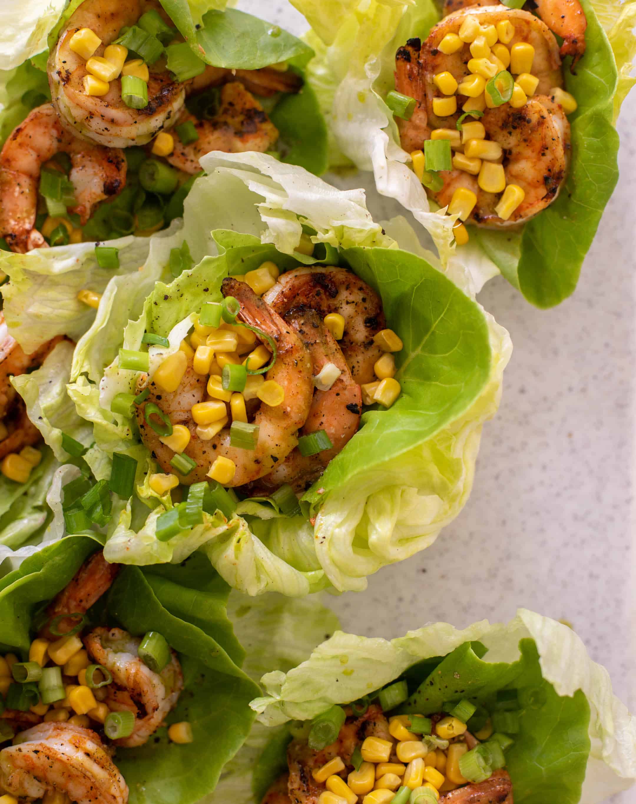grilled shrimp lettuce wraps