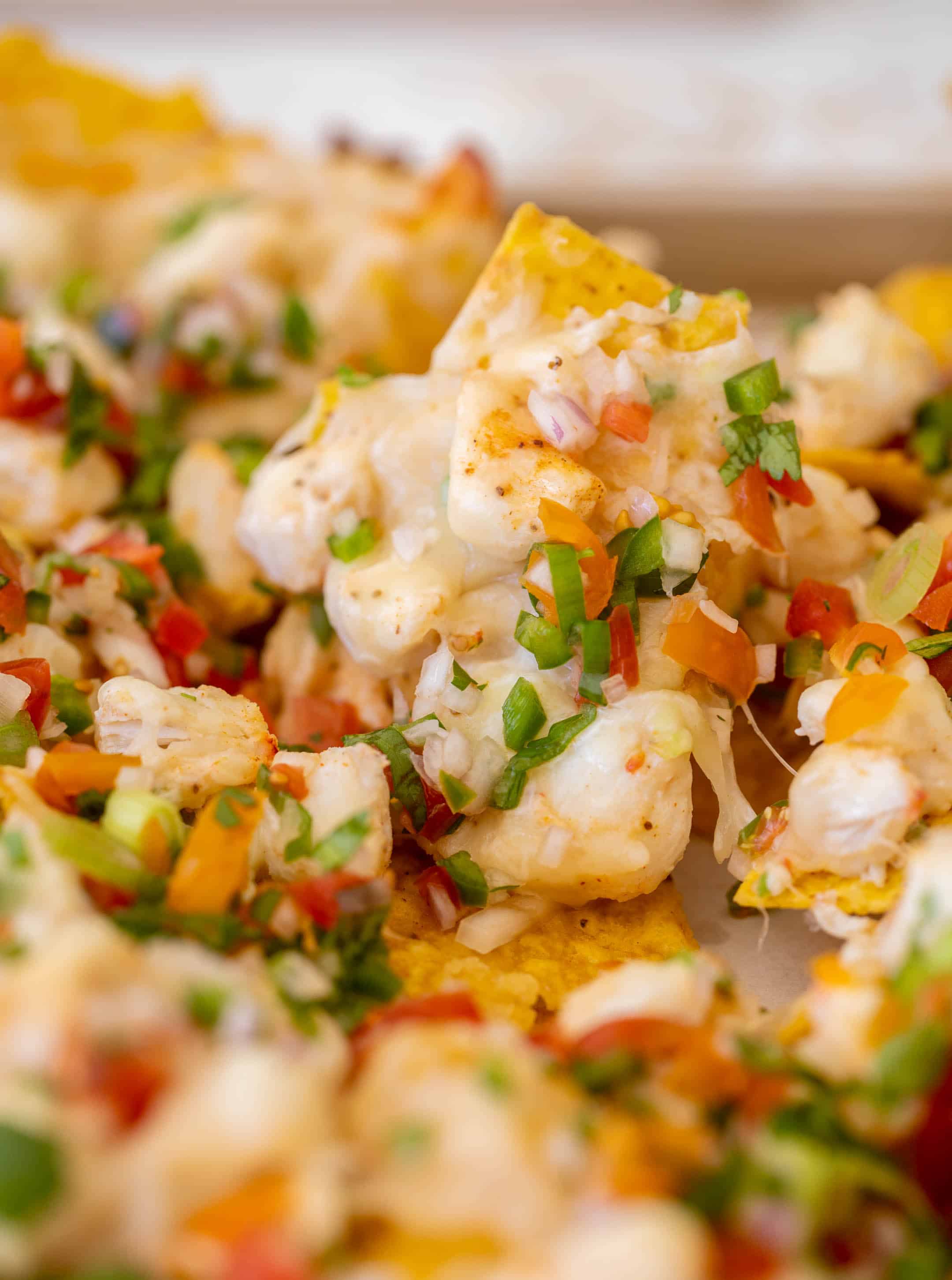 summer crab nachos