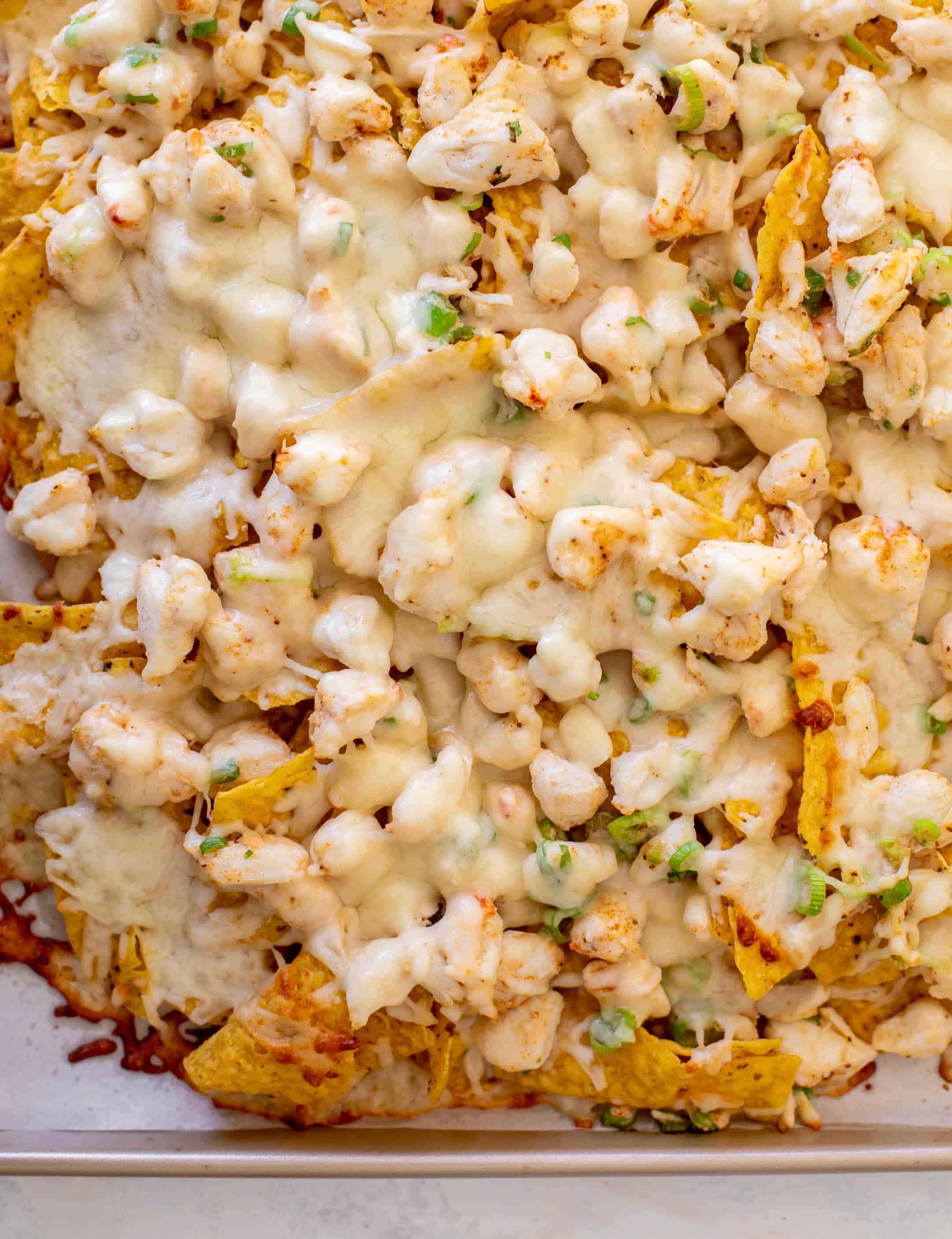 summer crab nachos