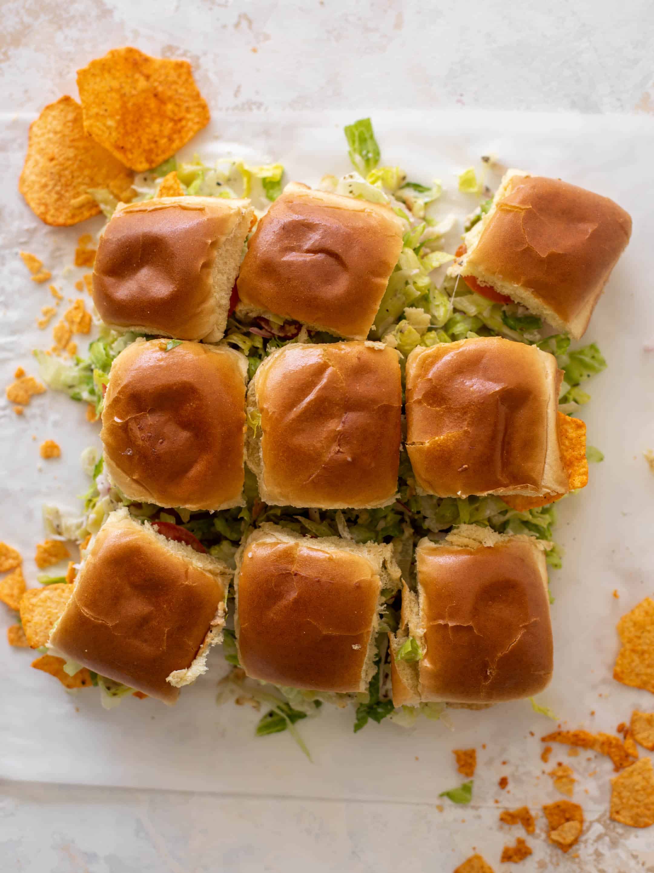 smoked turkey summer sliders