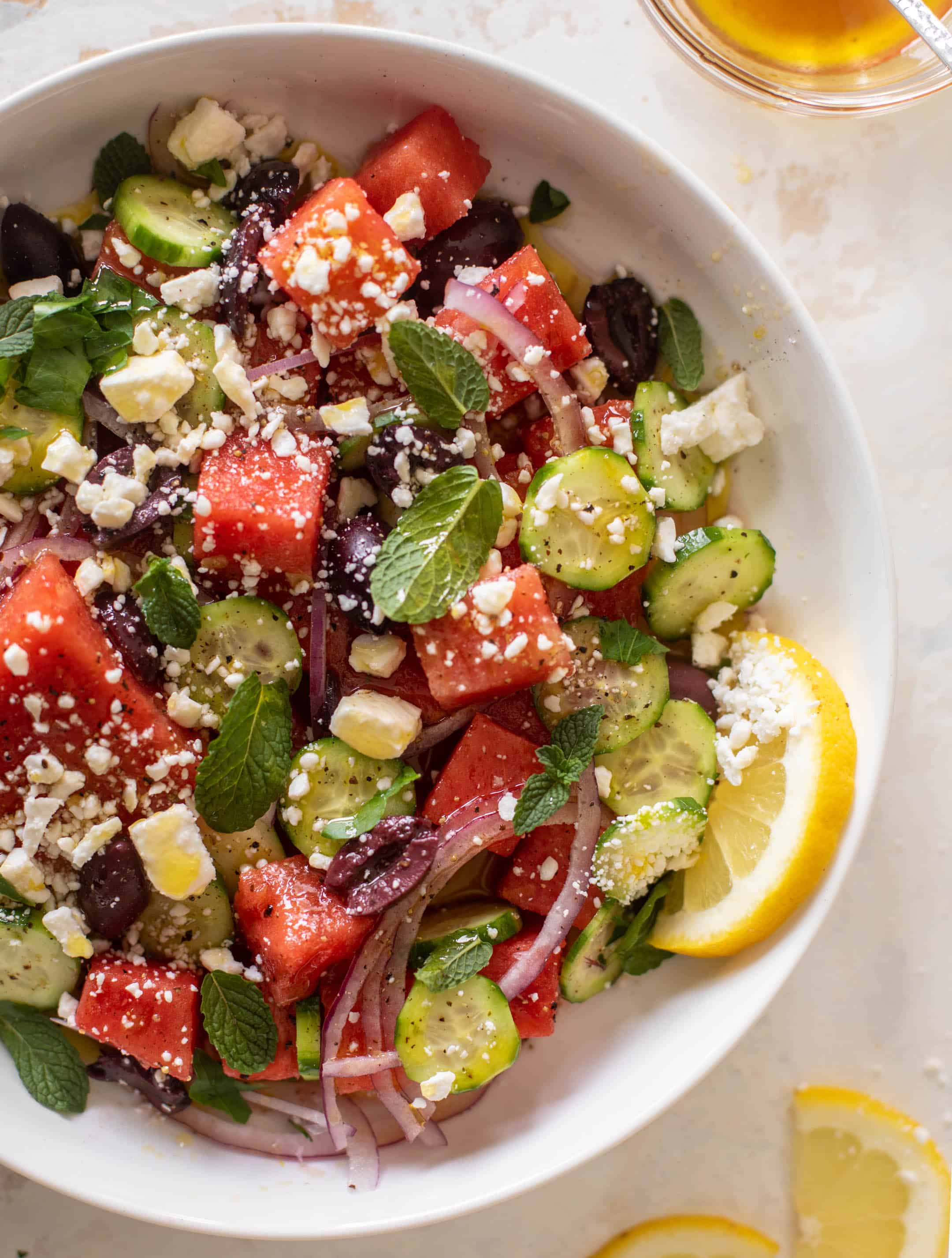 watermelon greek salad
