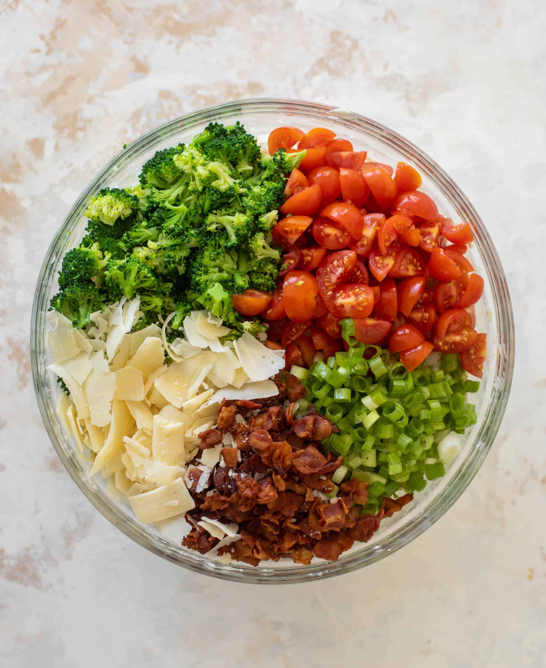 broccoli BLT pasta salad