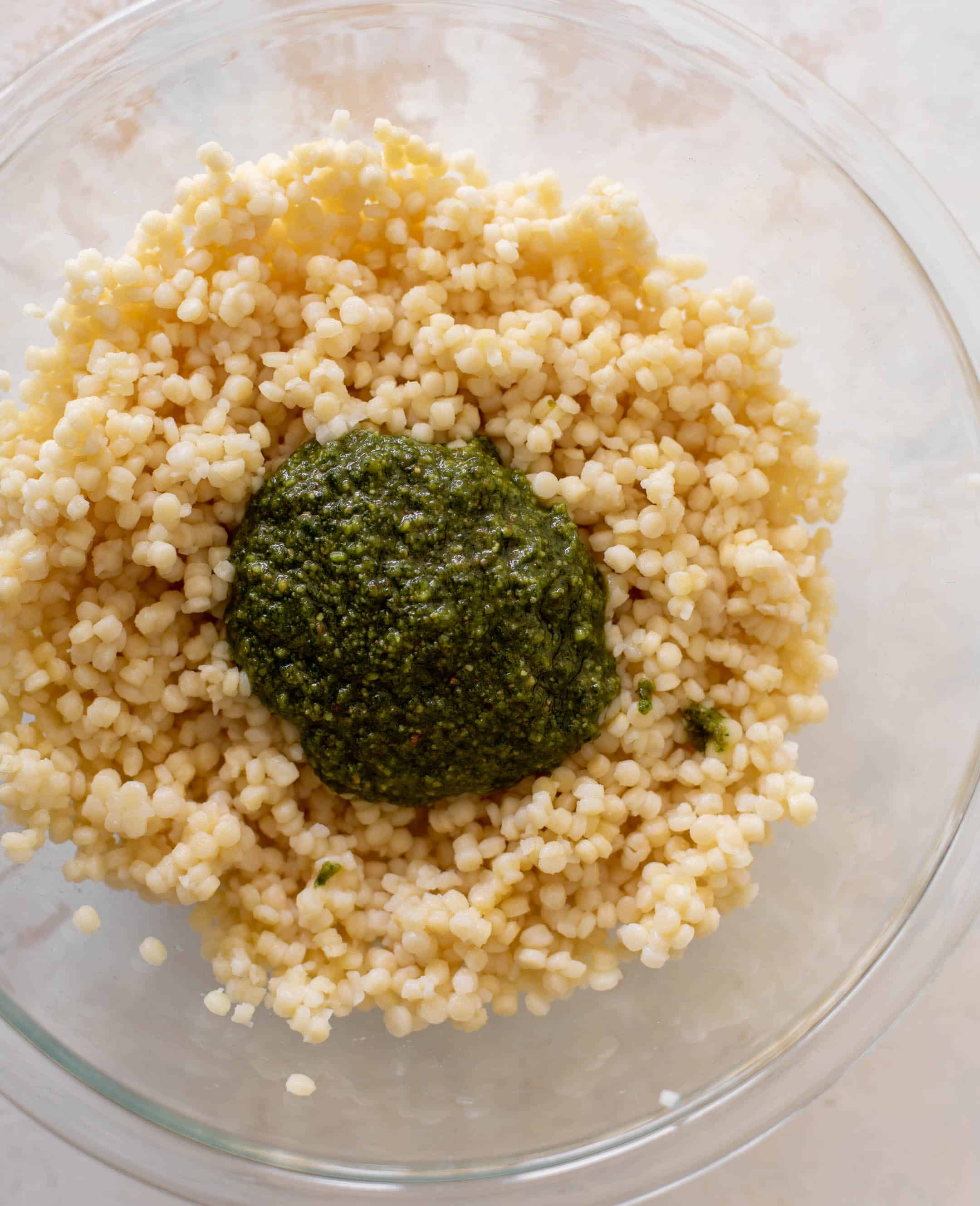 summer squash couscous salad