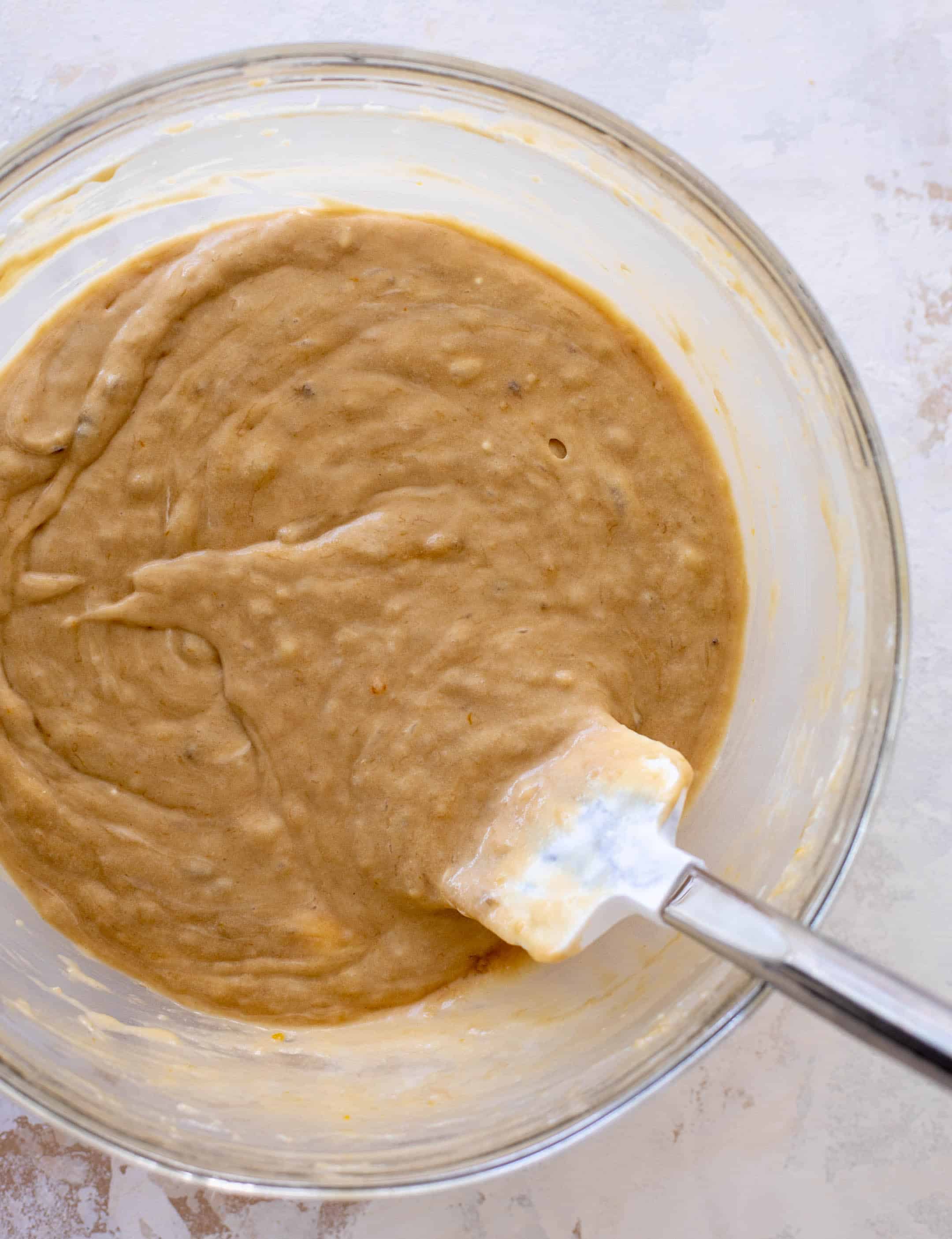 chocolate glazed banana bread