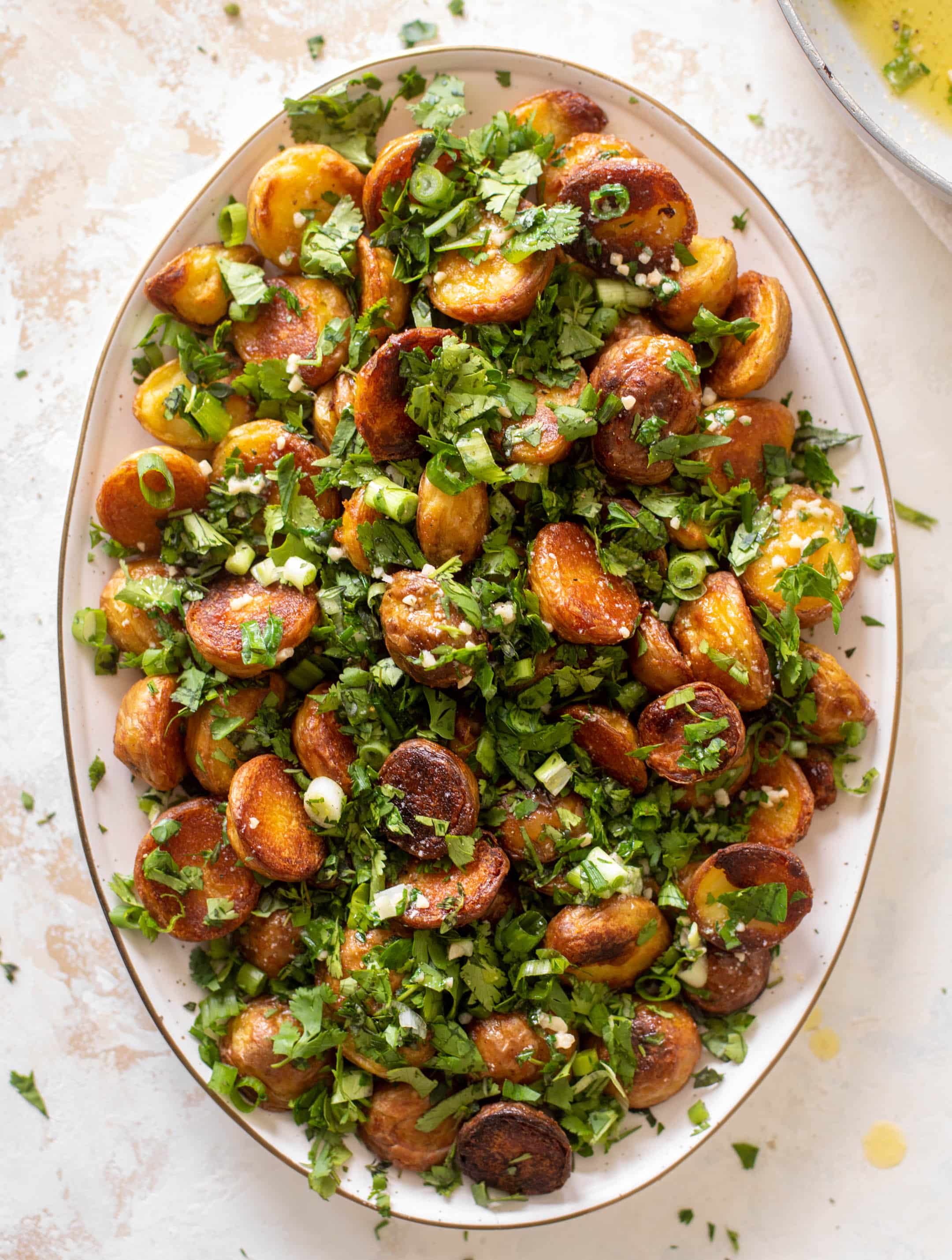 best crispy roasted potatoes with herbs