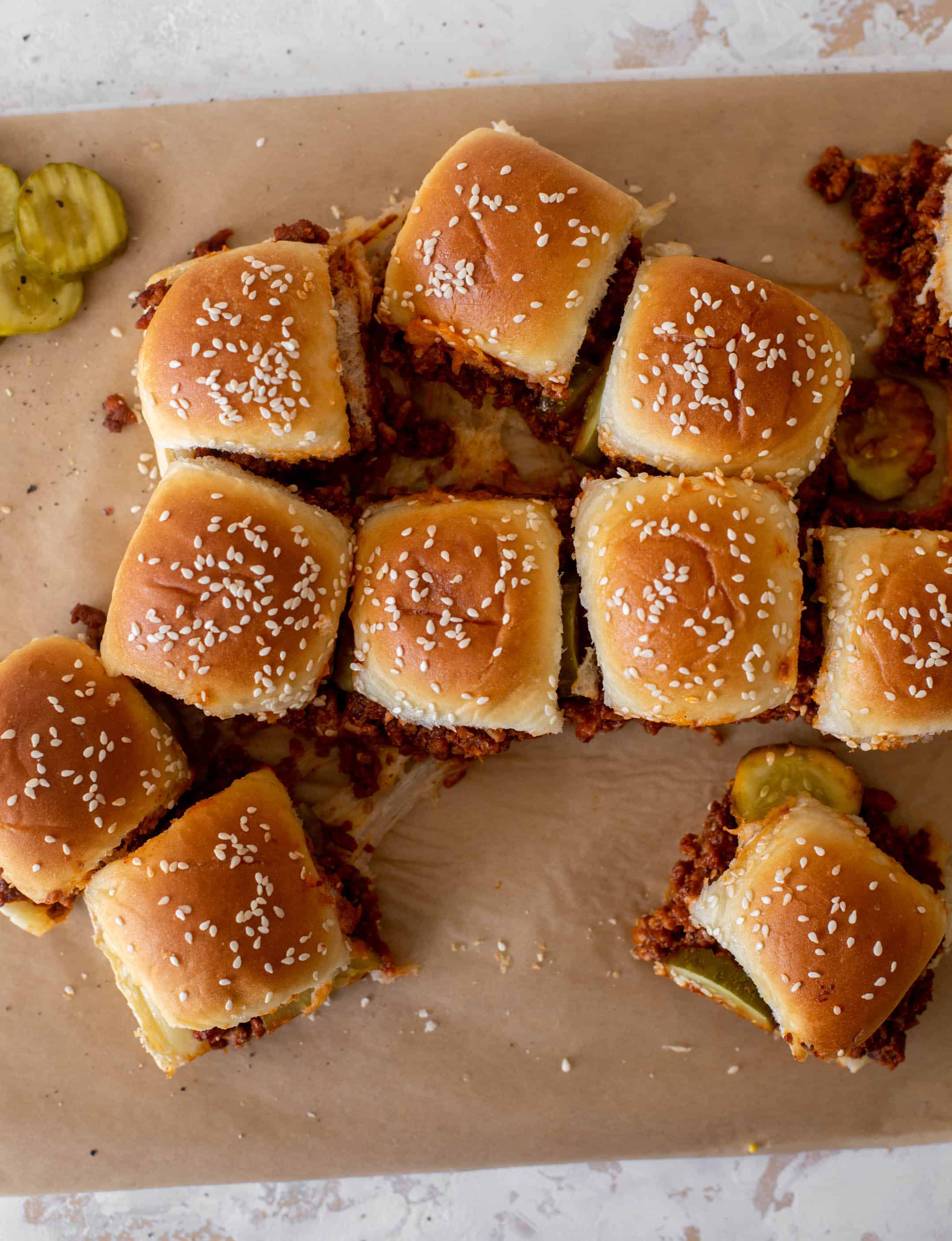 sloppy joe sliders
