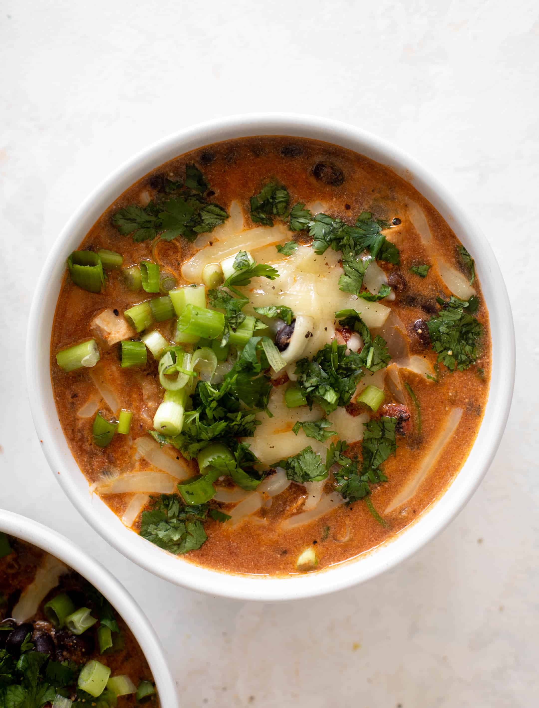 black bean chicken chili