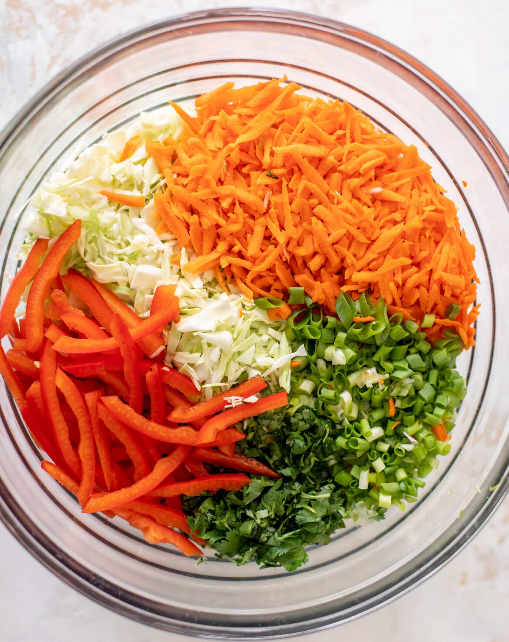 chickpea crunch salad with peanut dressing