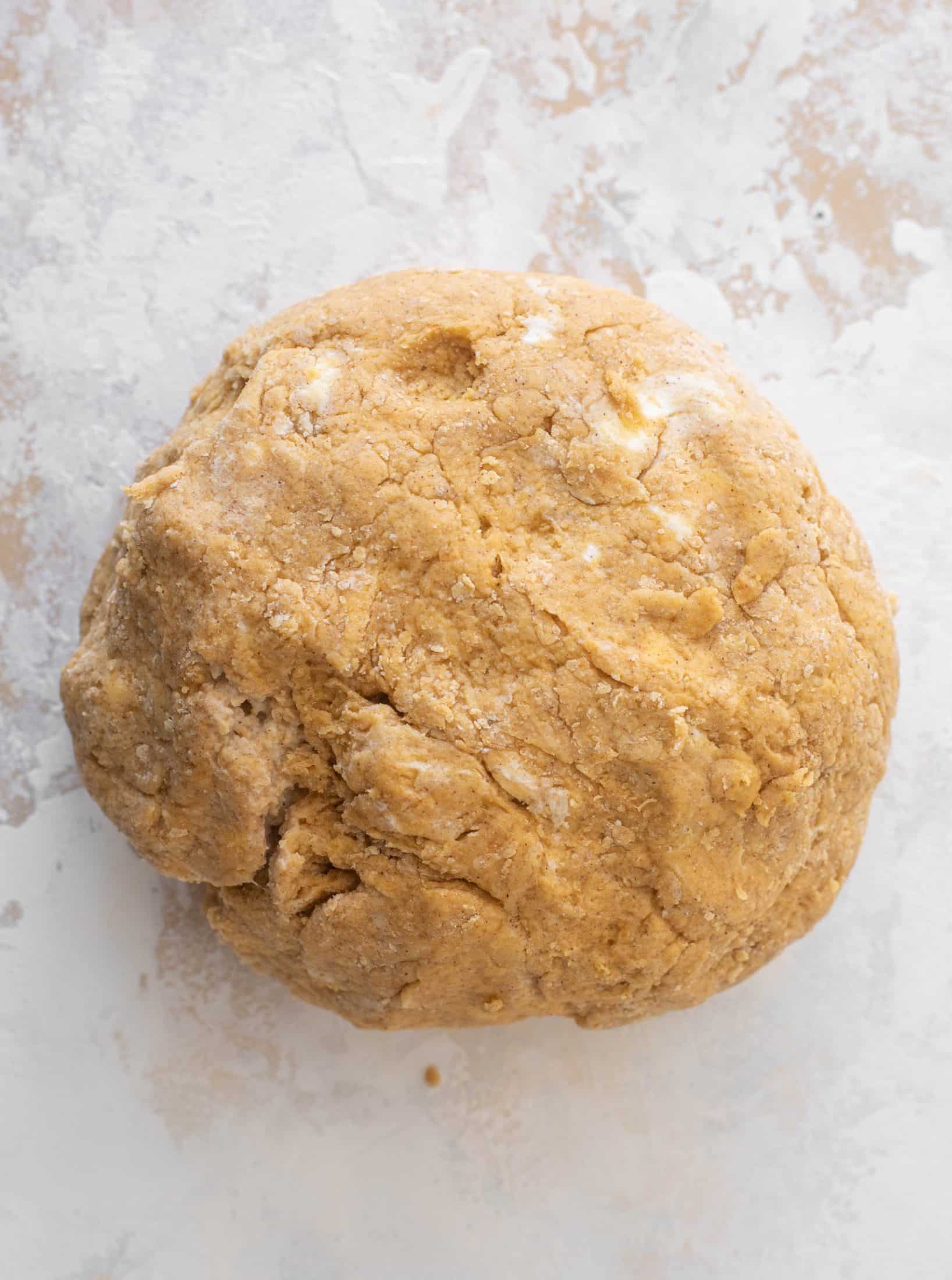 pumpkin scones with espresso glaze