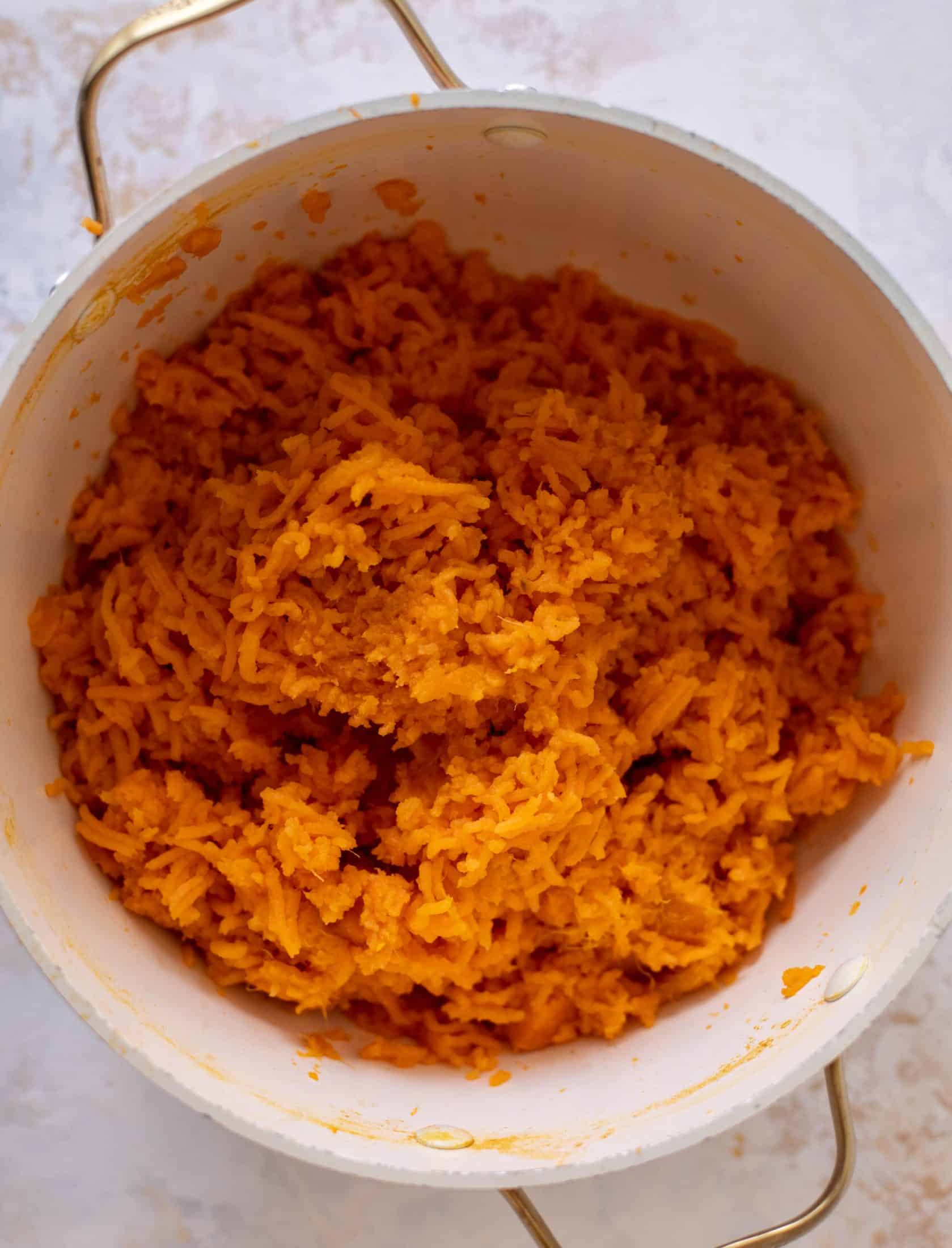 brown butter herb mashed sweet potatoes