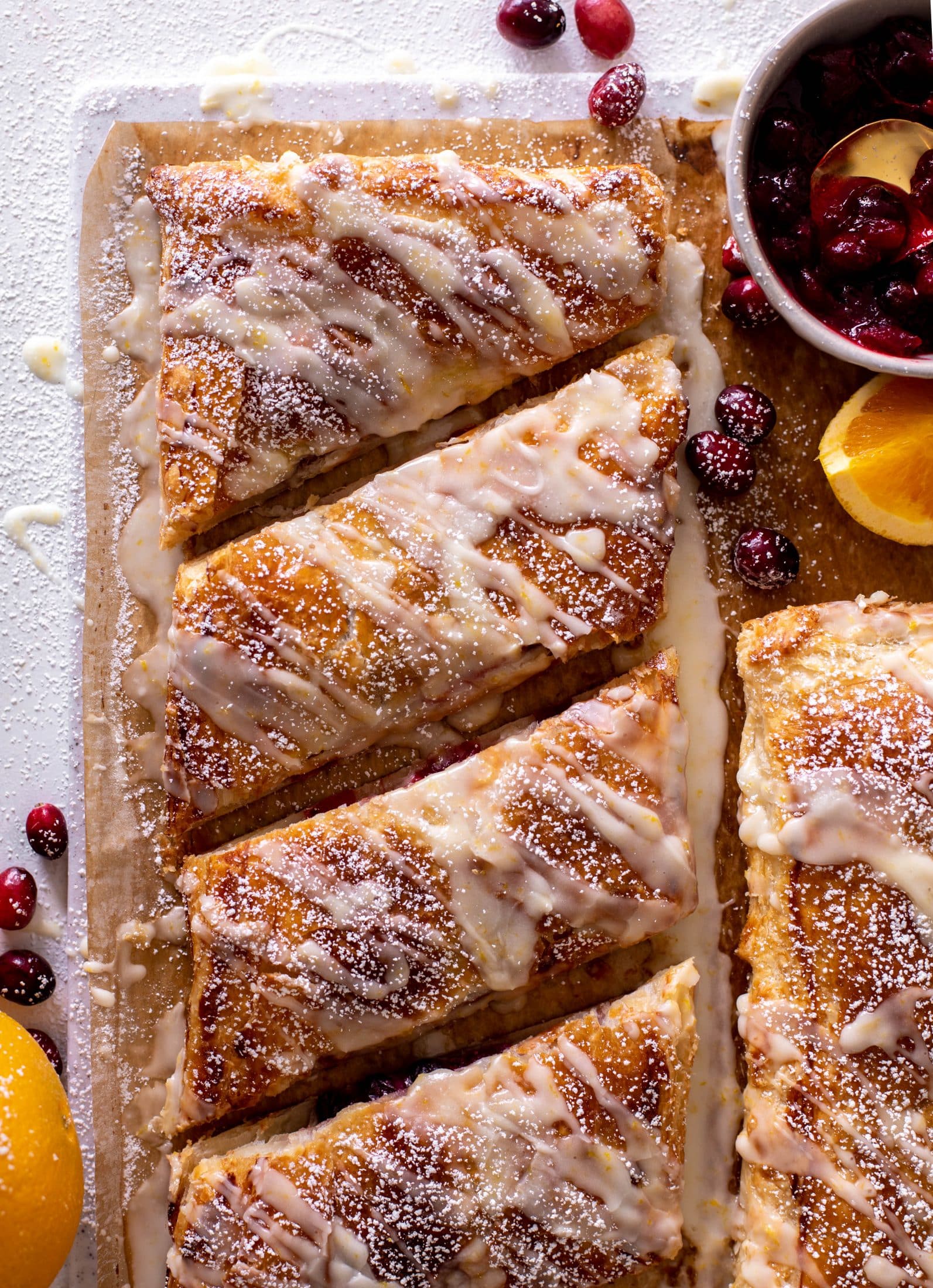 cranberry orange cheese danish