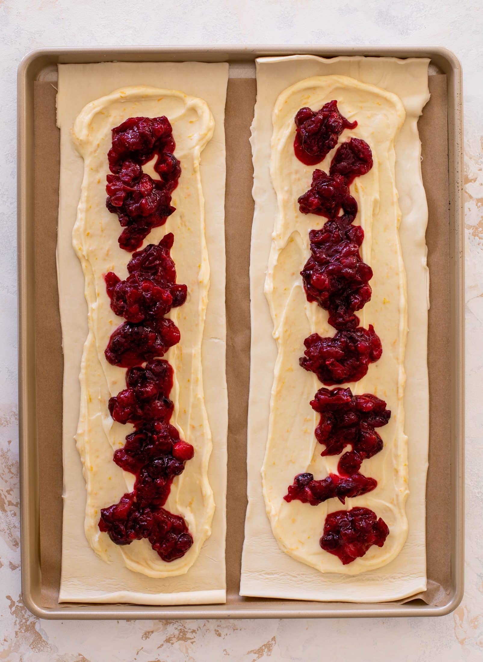 cranberry orange cheese danish
